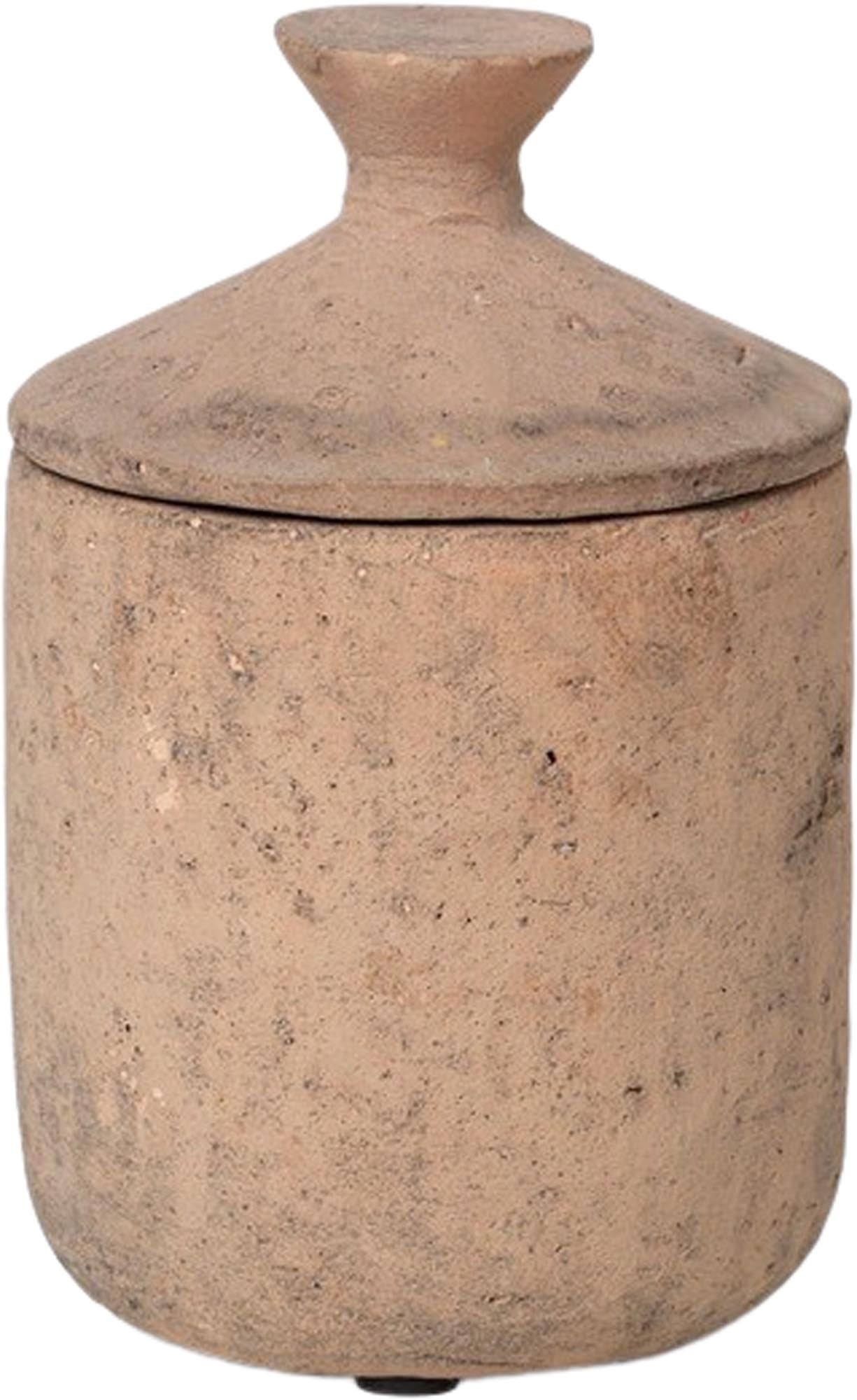 Ura-Duftkerze: Handgepresste Terrakotta, erdiger Charme, entspannende Düfte für dein Zuhause. Ein Hauch von Vergangenheit.