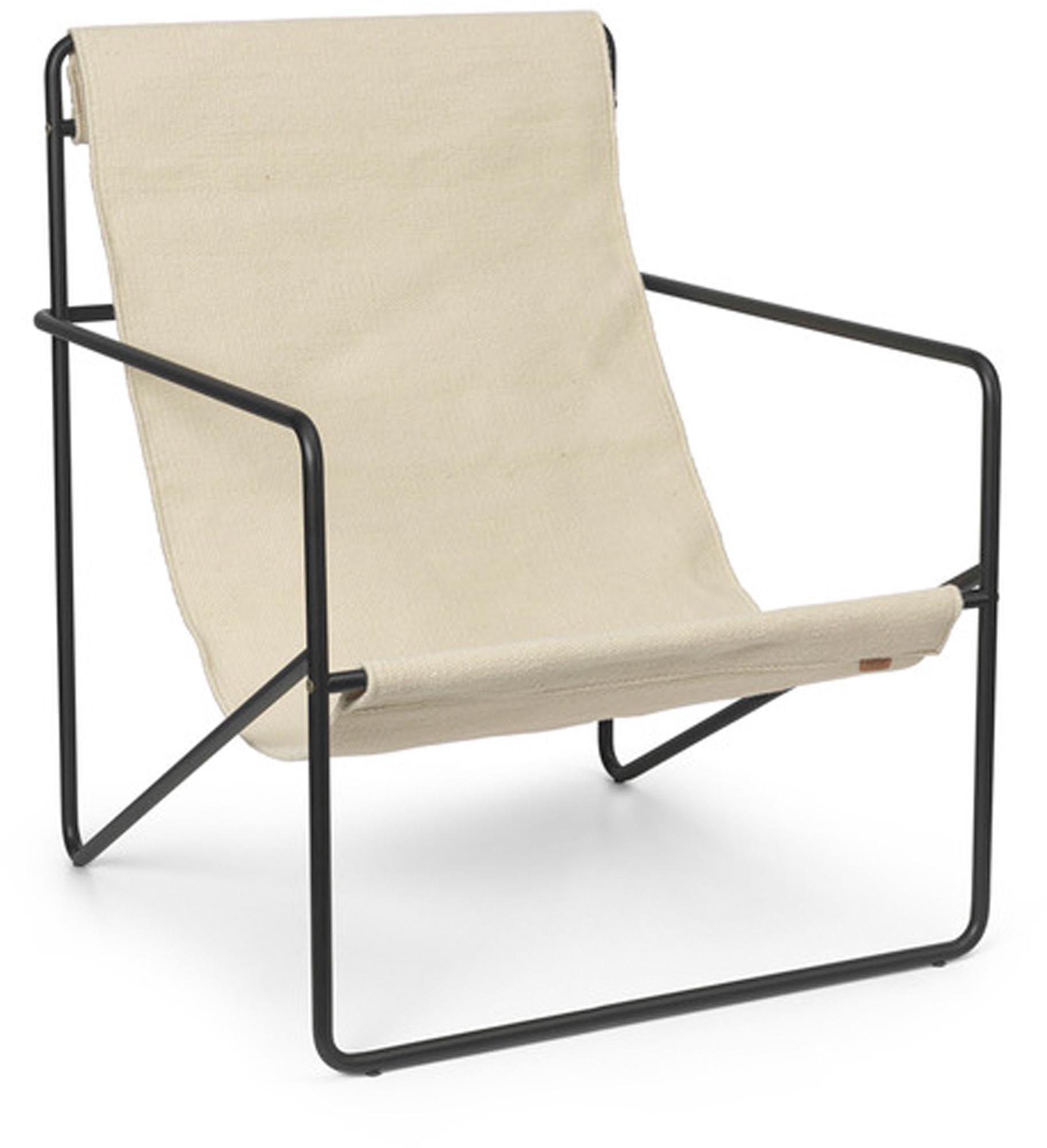 Entspannen Sie stilvoll im Desert Loungestuhl von Ferm Living. Dieser elegante Outdoor-Sessel vereint Komfort und modernes Design.