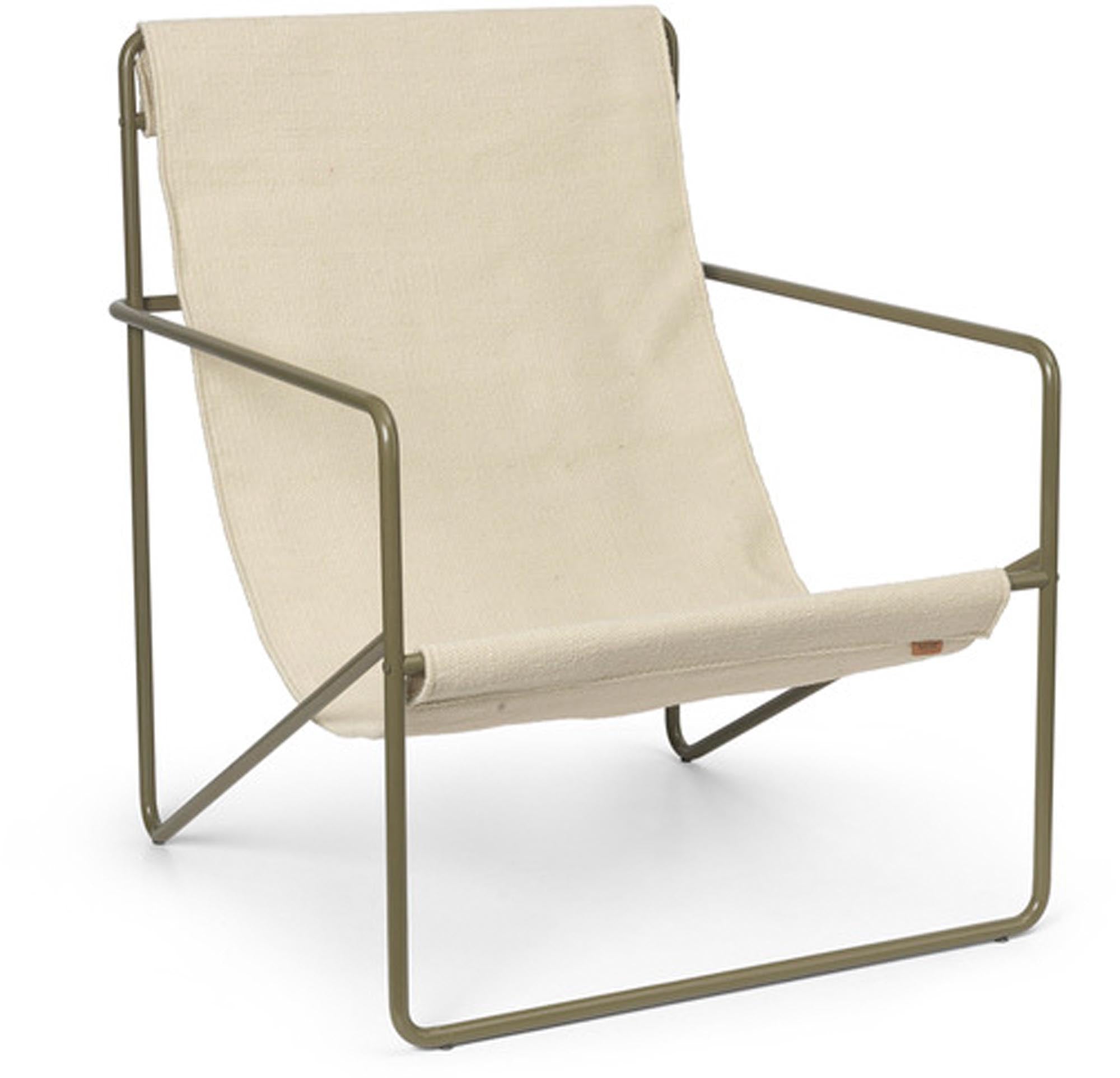 Entspannen Sie stilvoll im Desert Loungestuhl von Ferm Living. Dieser elegante Outdoor-Sessel vereint Komfort und modernes Design.