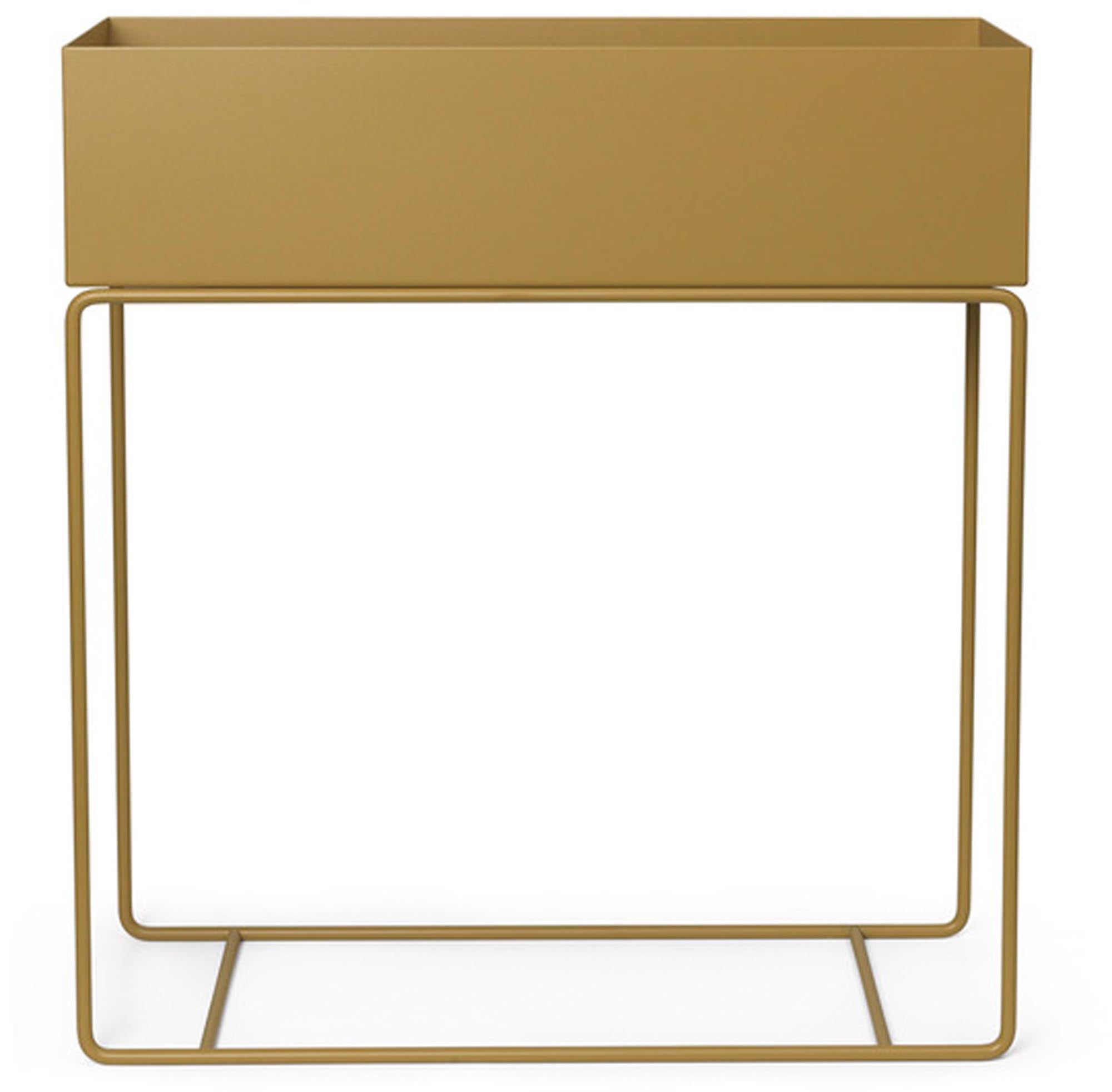 Elegante Plant Box aus Stahl, vielseitig für Pflanzen, Bücher & Spielzeug. Ideal als Raumteiler, in vielen Farben erhältlich.