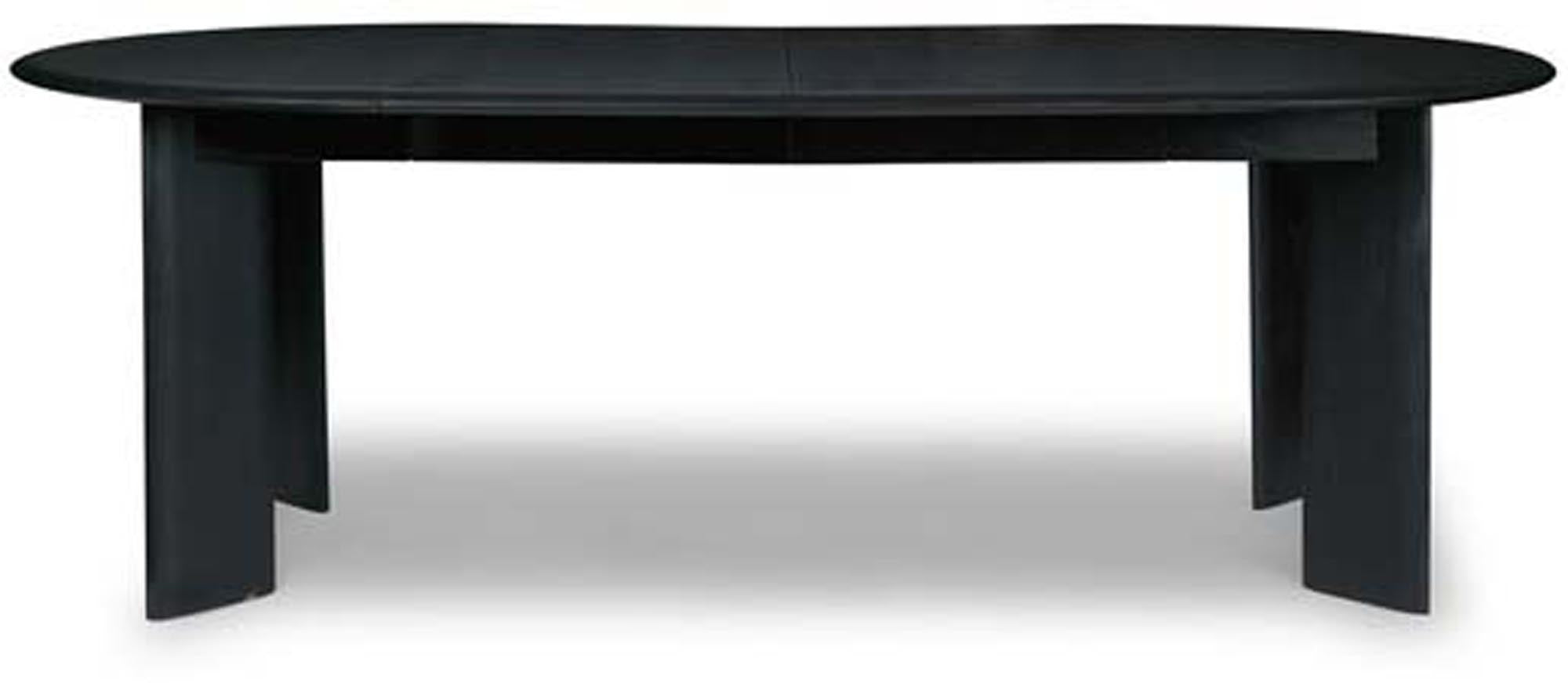 Eleganter, ausziehbarer Bevel Tisch von Ferm Living aus FSC-zertifiziertem Birkenholz, ideal für stilvolle Dinner.