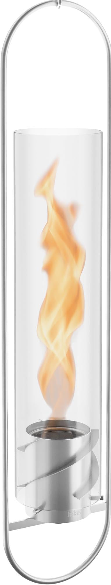 SPIN 120 Hänger von Höfats: Elegante, flexible Fackel für stimmungsvolle Beleuchtung im Garten oder auf der Terrasse.
