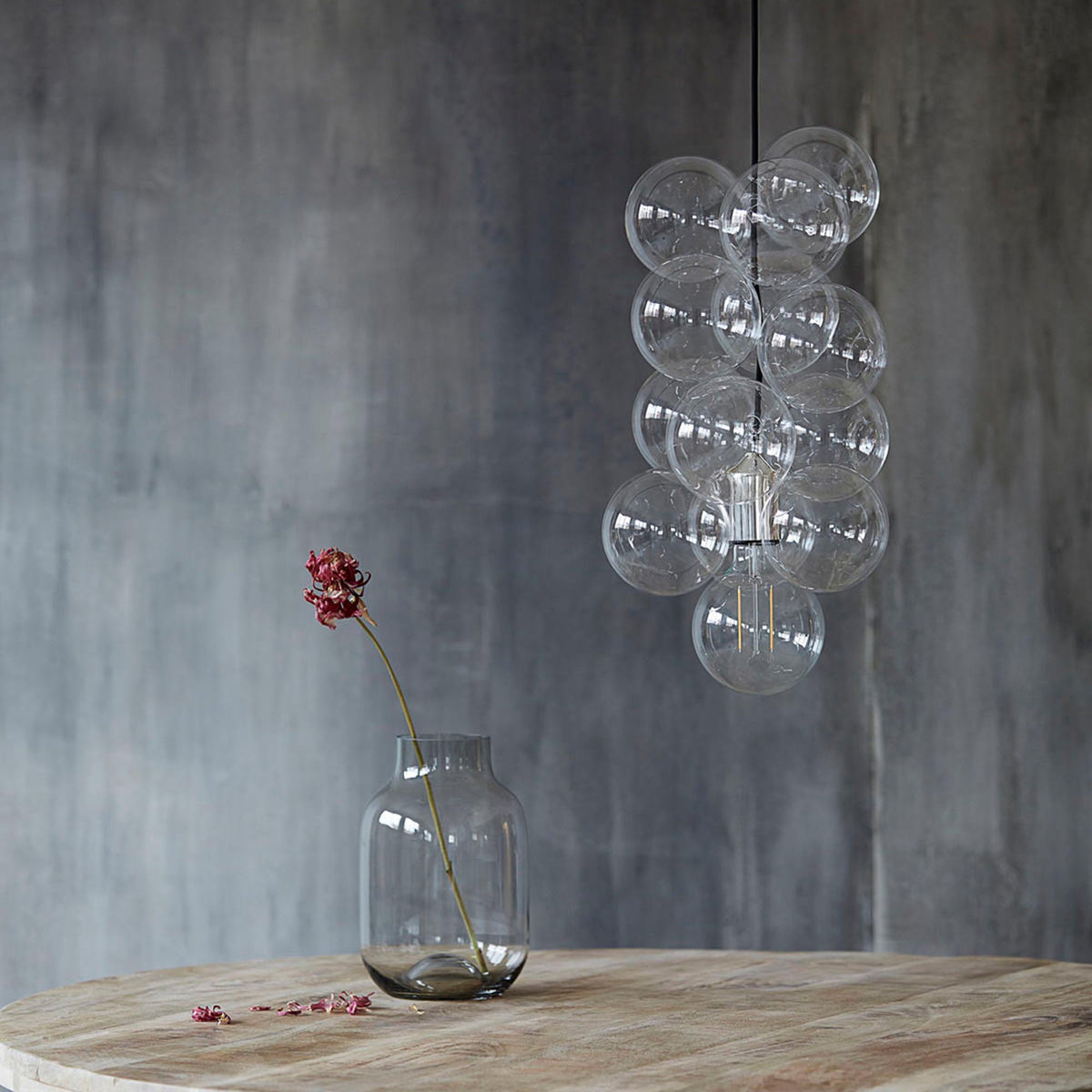 Lampe, Diy in Transparent präsentiert im Onlineshop von KAQTU Design AG. Pendelleuchte ist von House Doctor
