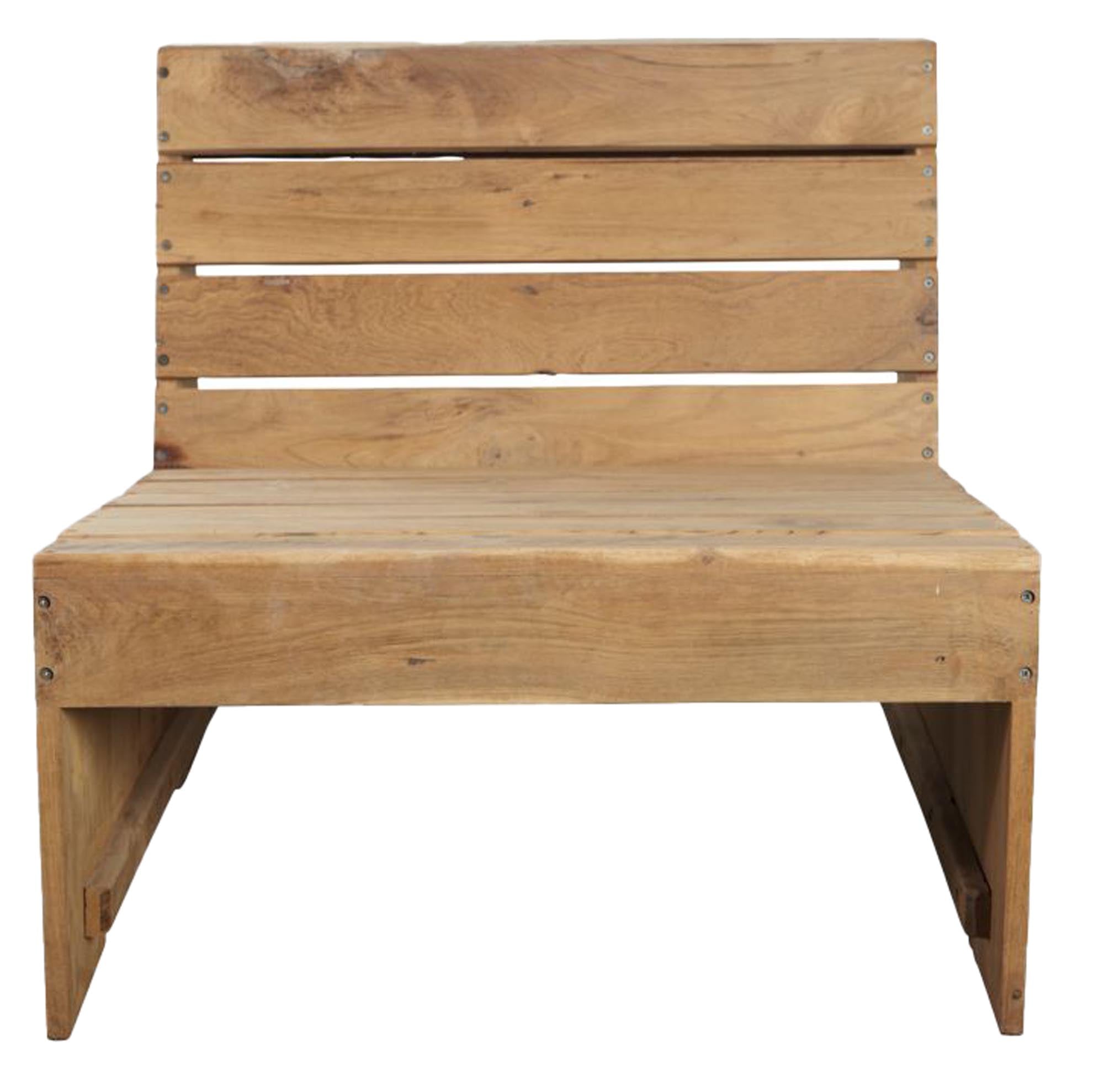 Entdecken Sie den Lounge-Sessel Woodie von House Doctor aus hochwertigem Teakholz. Ideal für eine stilvolle Lounge-Atmosphäre im Garten.