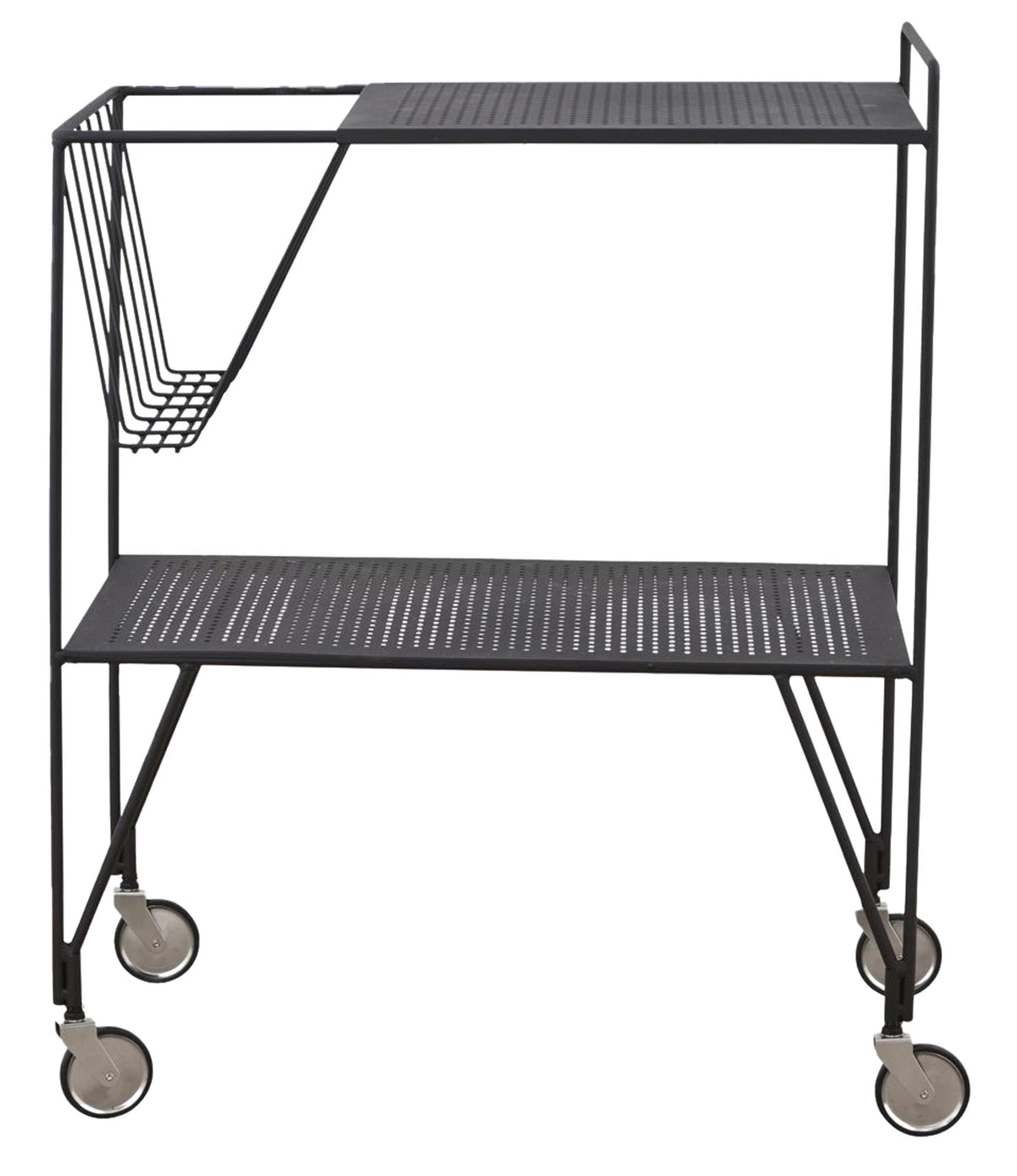 Trolley, Use in Schwarz präsentiert im Onlineshop von KAQTU Design AG. Servierwagen ist von House Doctor