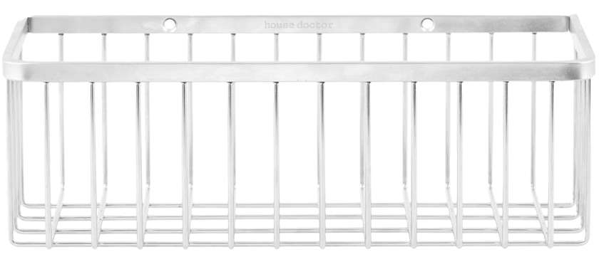 Korb, Bath, Single in Silber präsentiert im Onlineshop von KAQTU Design AG. Aufbewahrungskorb ist von House Doctor