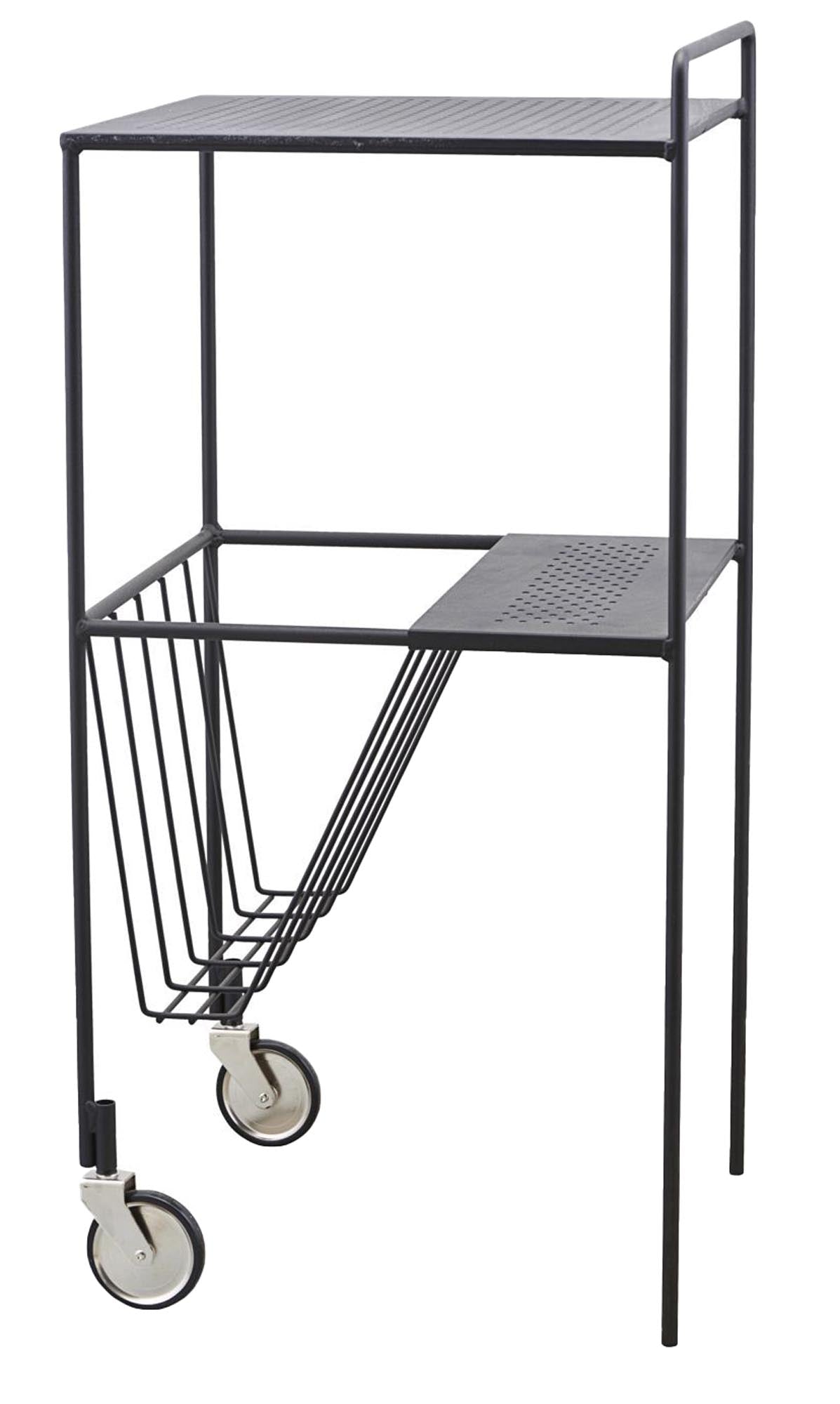 Trolley, Use in Schwarz präsentiert im Onlineshop von KAQTU Design AG. Servierwagen ist von House Doctor