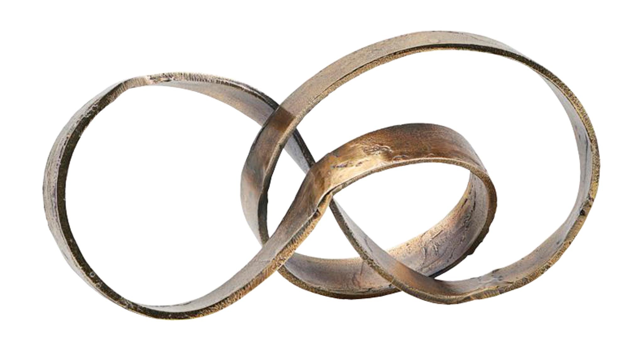 Entdecken Sie die einzigartige Nauji Skulptur von House Doctor aus Aluminium und kupferner Legierung. Perfekte Dekoration für Ihr Zuhause!