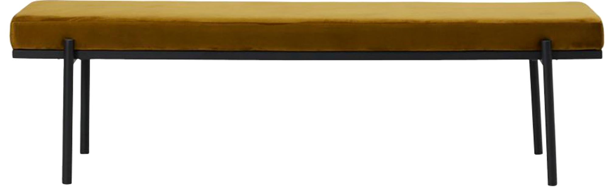 Elegante Samtbank Lao von House Doctor: Vielseitig, warm und stilvoll für Flur, Wohnzimmer oder Schlafzimmer.