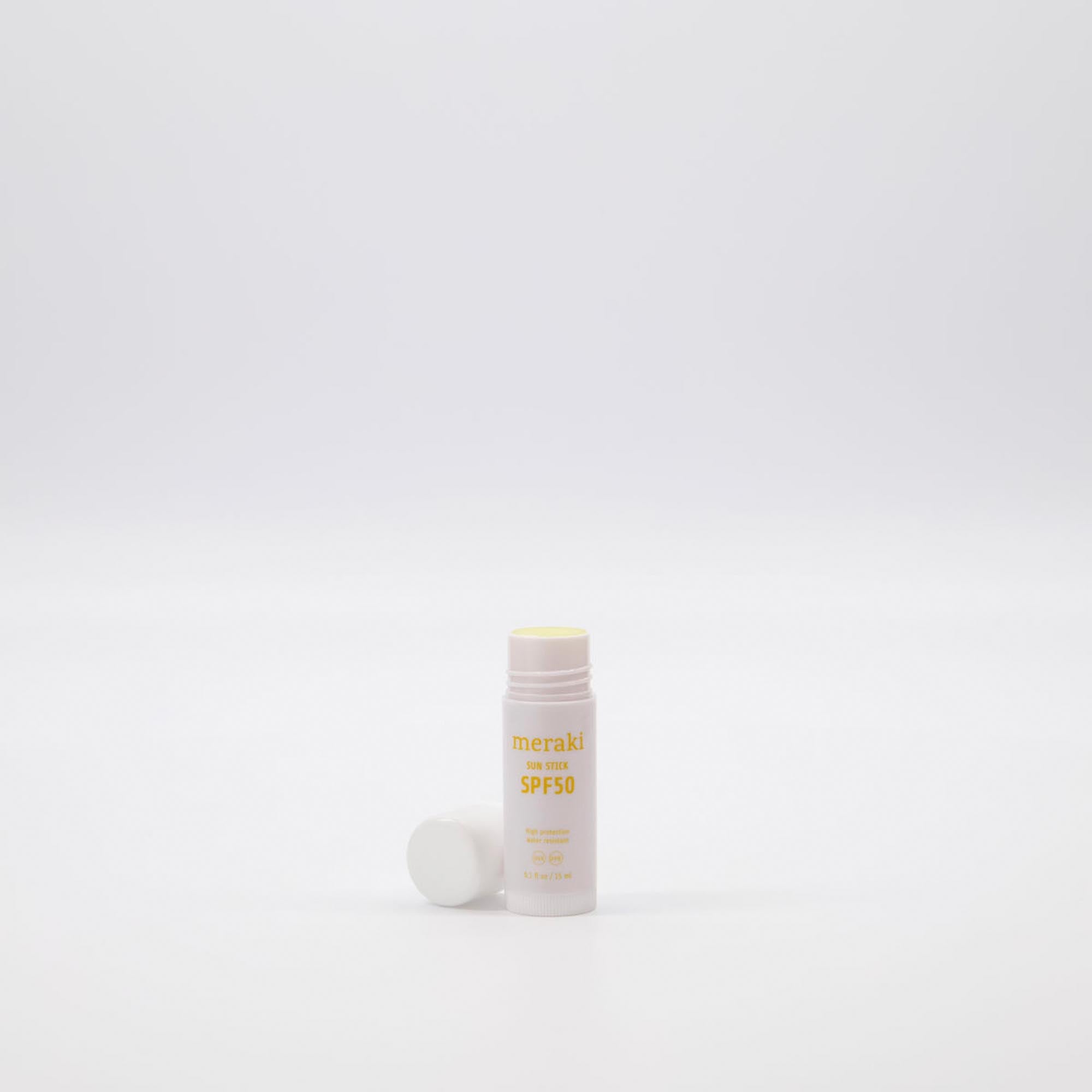 Meraki Sun Stick Pure: Effektiver SPF 50 Schutz für zarte Haut.