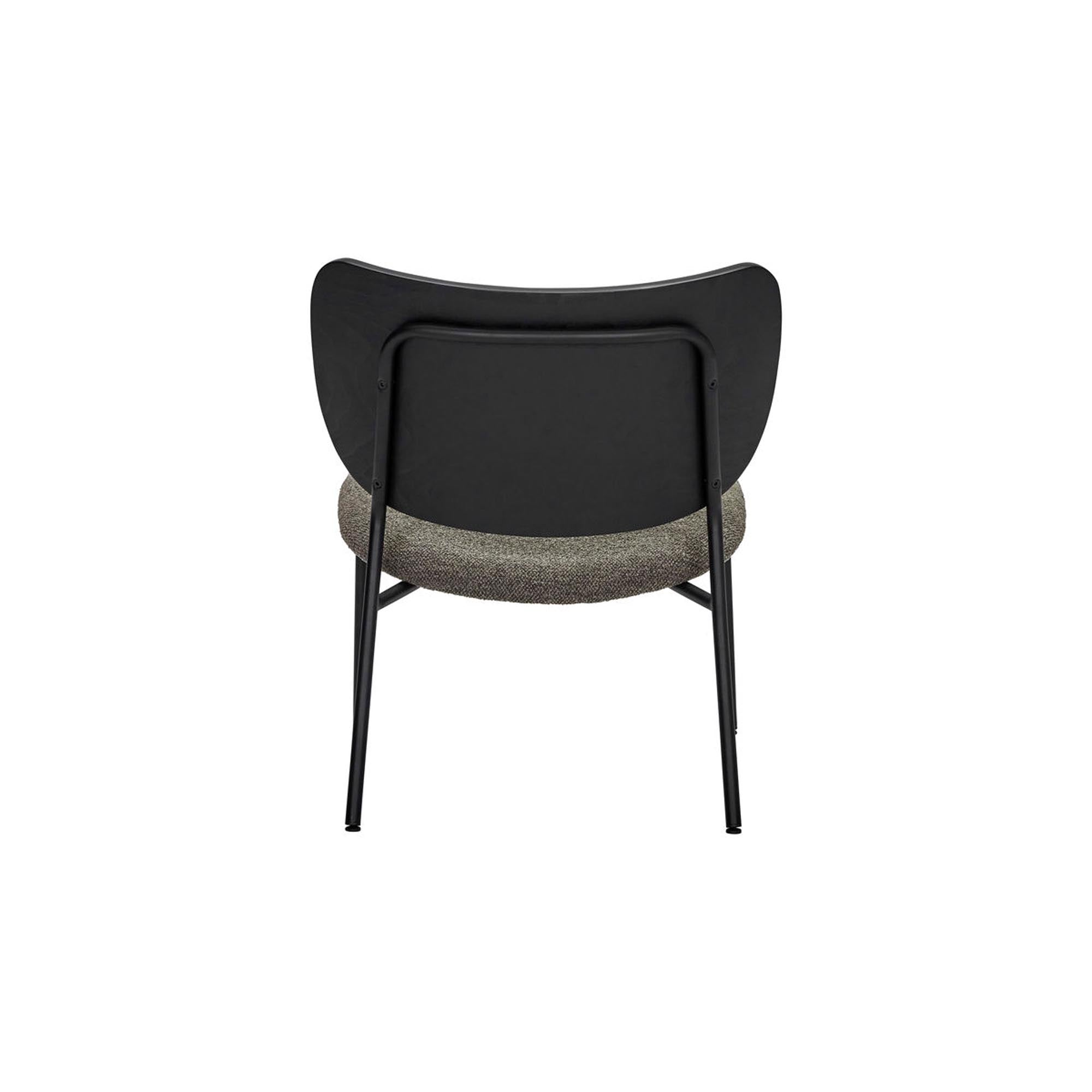 Eleganter HDLonga Lounge-Sessel in Braun von House Doctor.