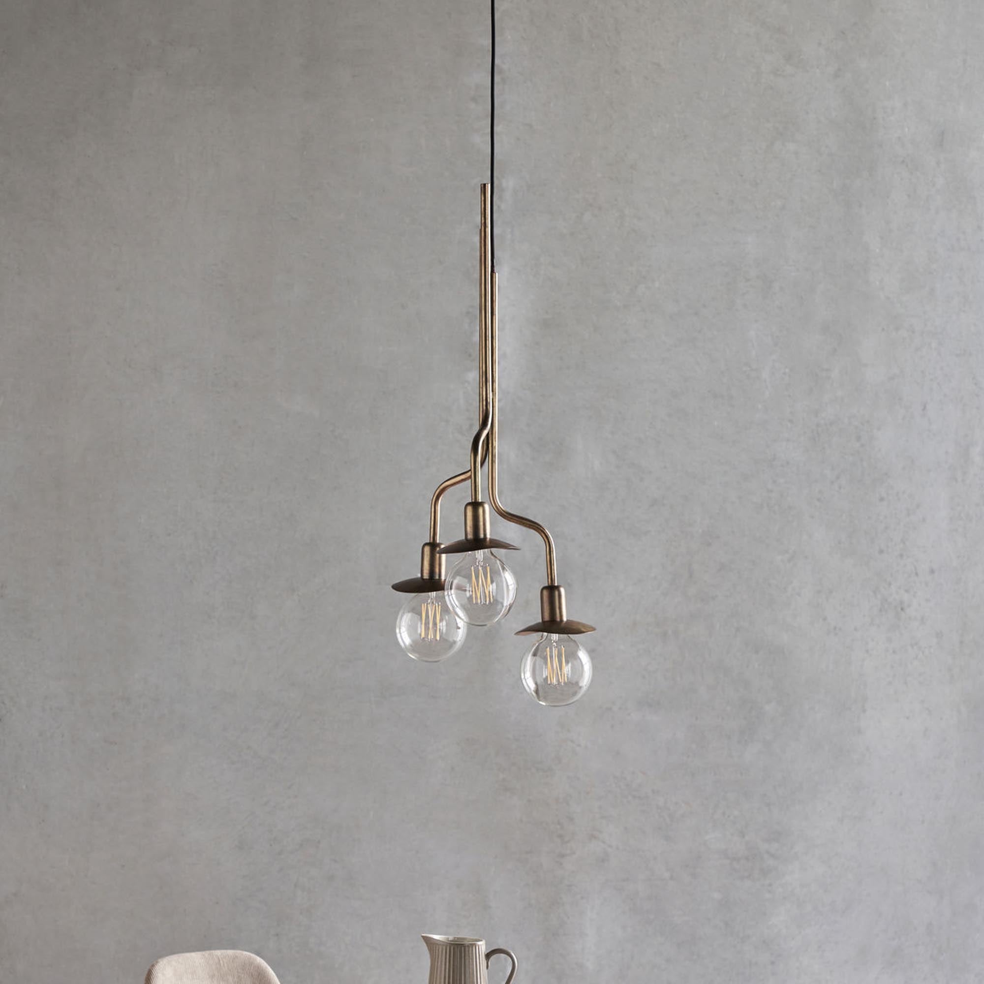 Eleganter Lampenschirm HDRafi in Naturtönen von House Doctor.