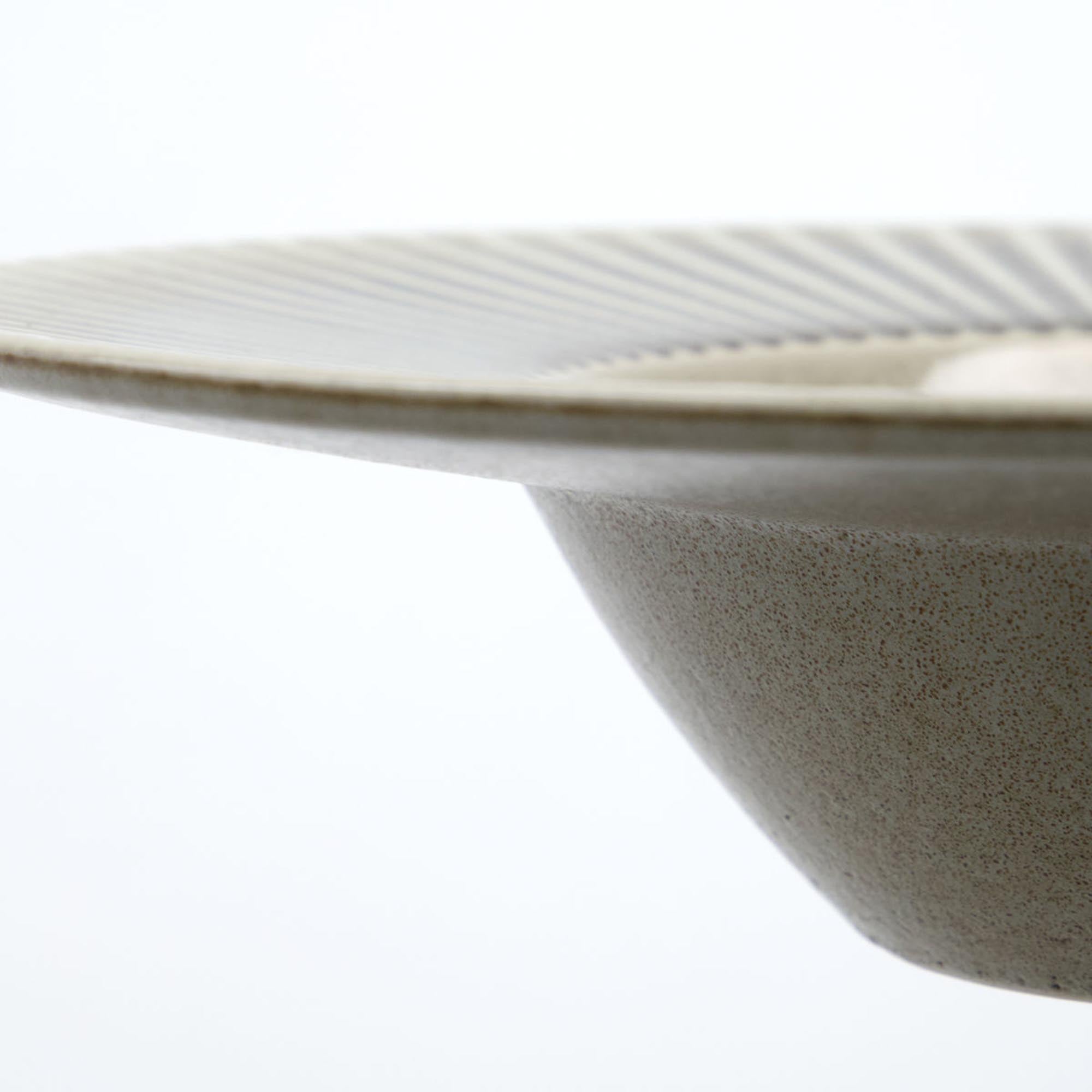 Eleganter HDPleat Pastateller von House Doctor in Grau/Braun.