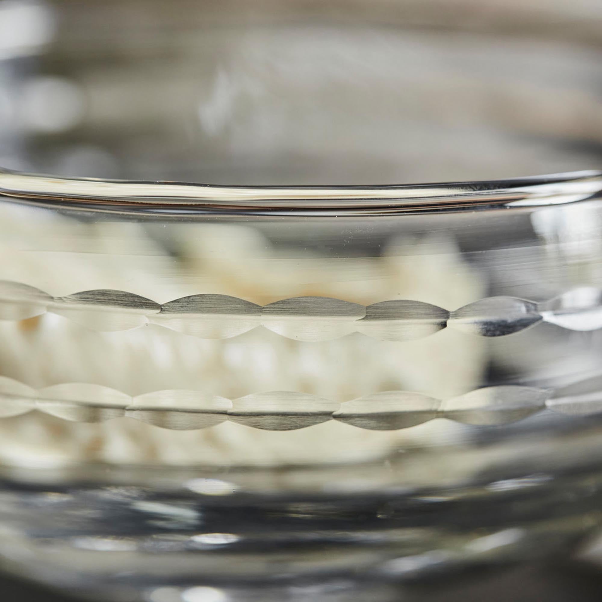 Elegante HDVintage Dessertschale, klar, von House Doctor.