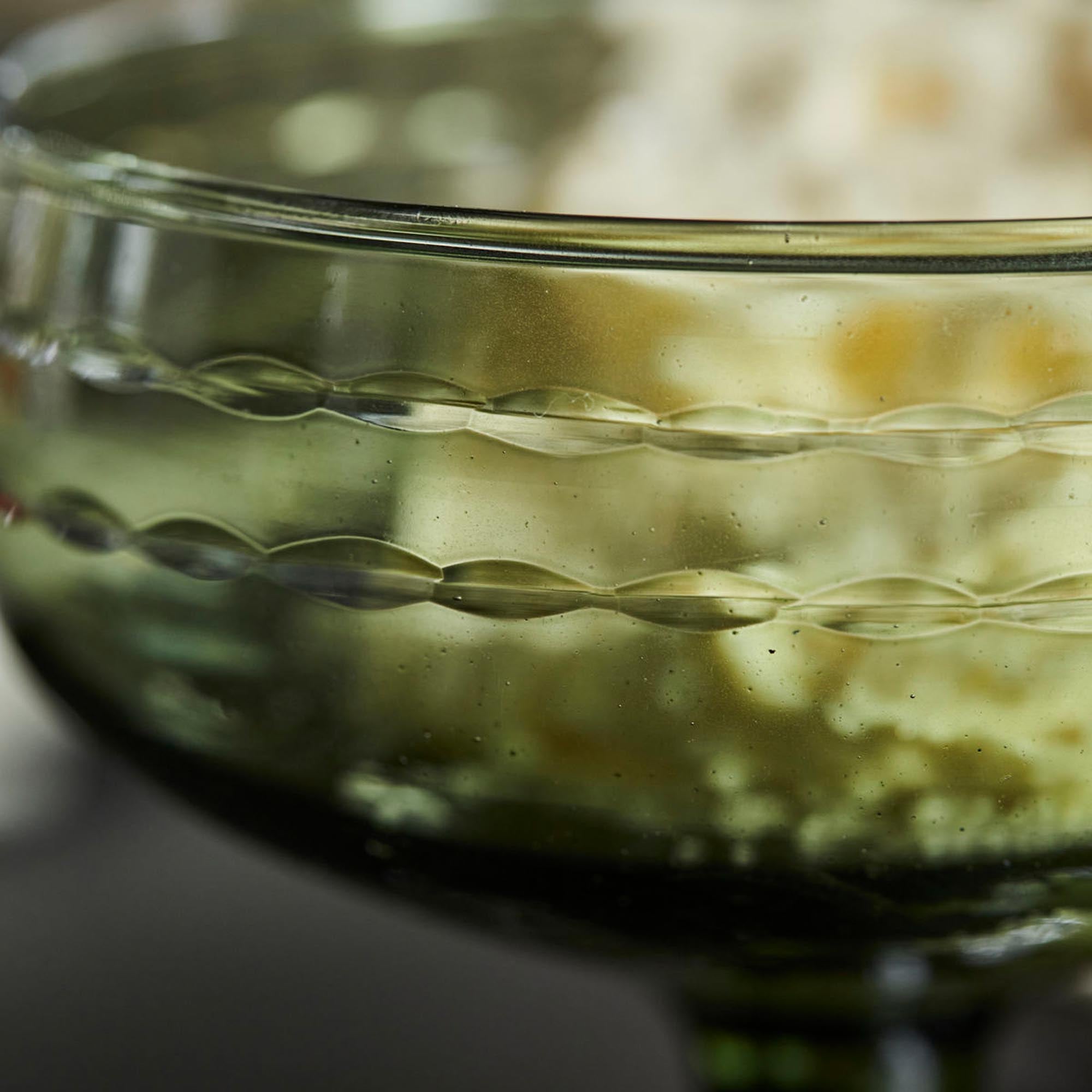 Grüne Dessertschale HDVintage von House Doctor für stilvolle Tafeln.