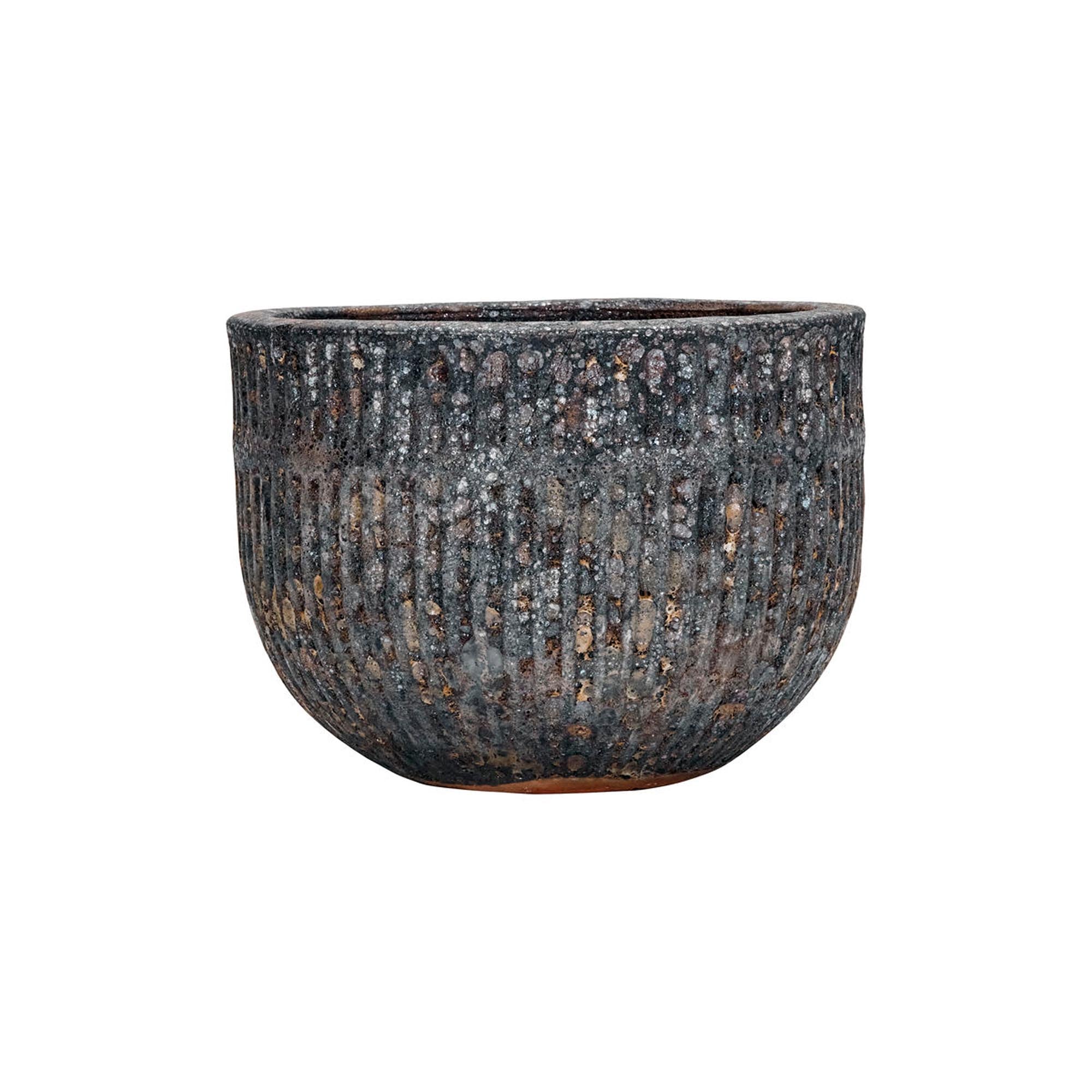 Eleganter HDSuco Blumentopf in Grau von House Doctor für Ihr Zuhause.