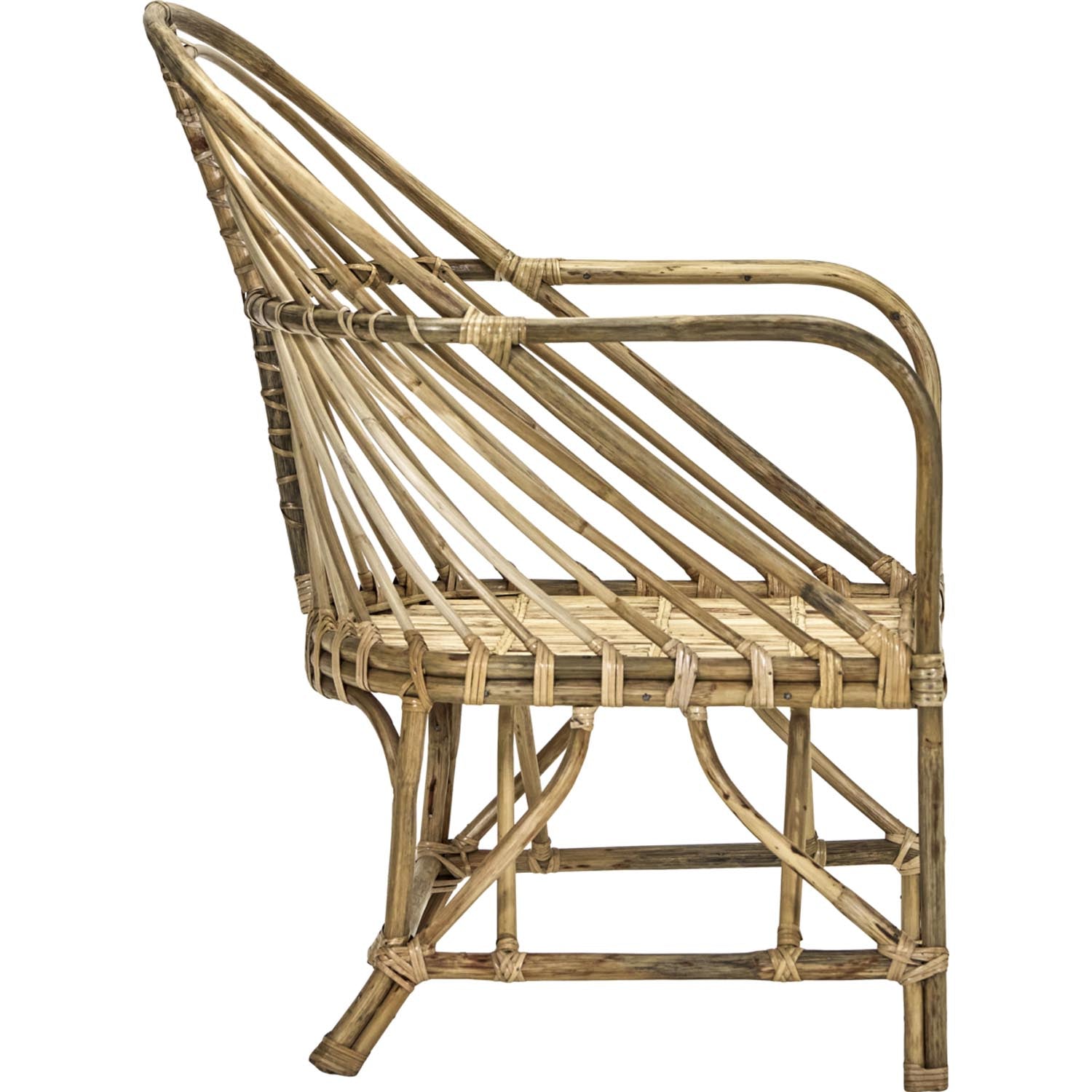 Eleganter Lounge-Sessel HDCosy von House Doctor, aus natürlichen Materialien, ideal für stilvolle und gemütliche Räume.