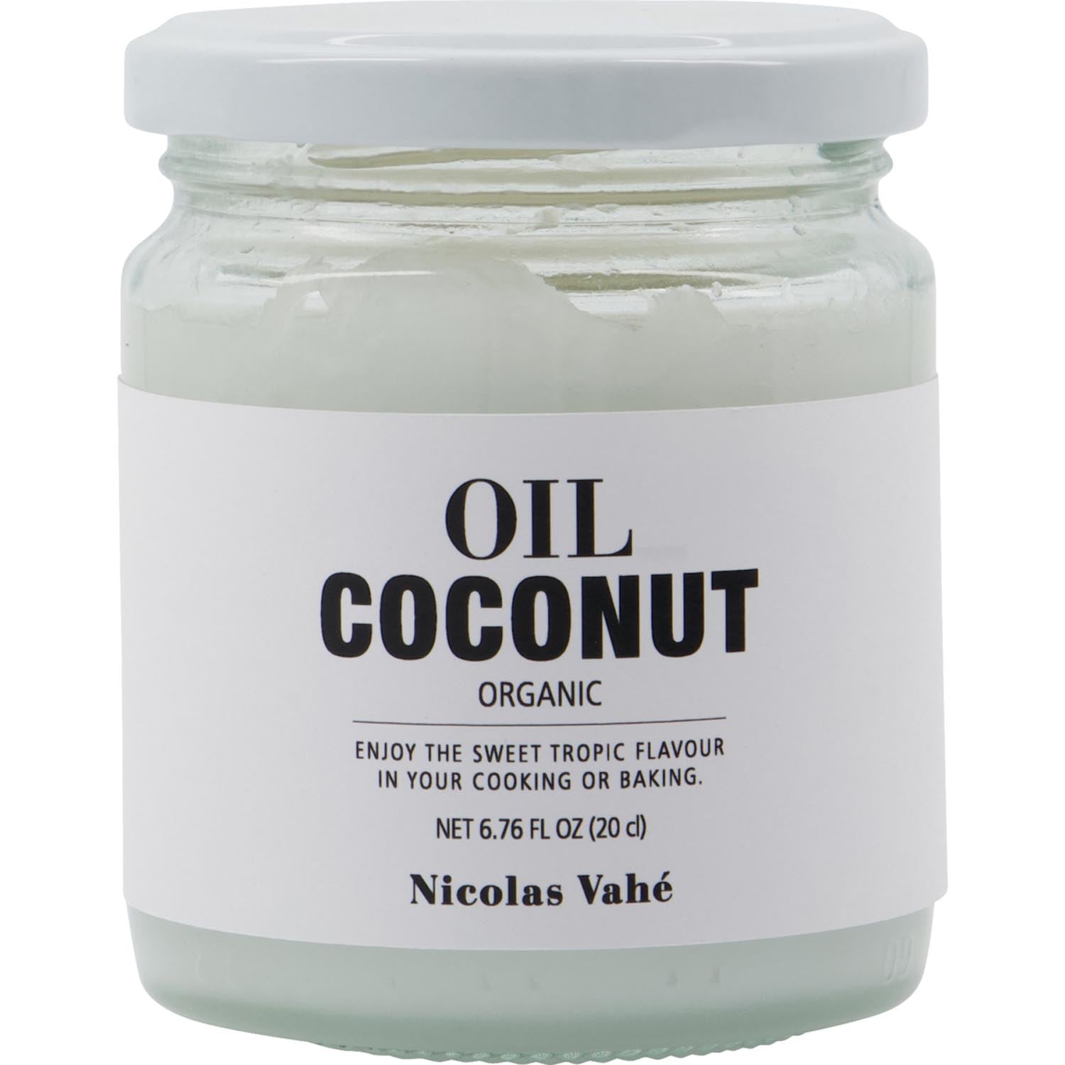 Bio-Kokosöl von Nicolas Vahé: Vielseitig, hitzestabil, ideal zum Braten, Backen und Verfeinern. Exotischer Geschmack, gesund und natürlich.