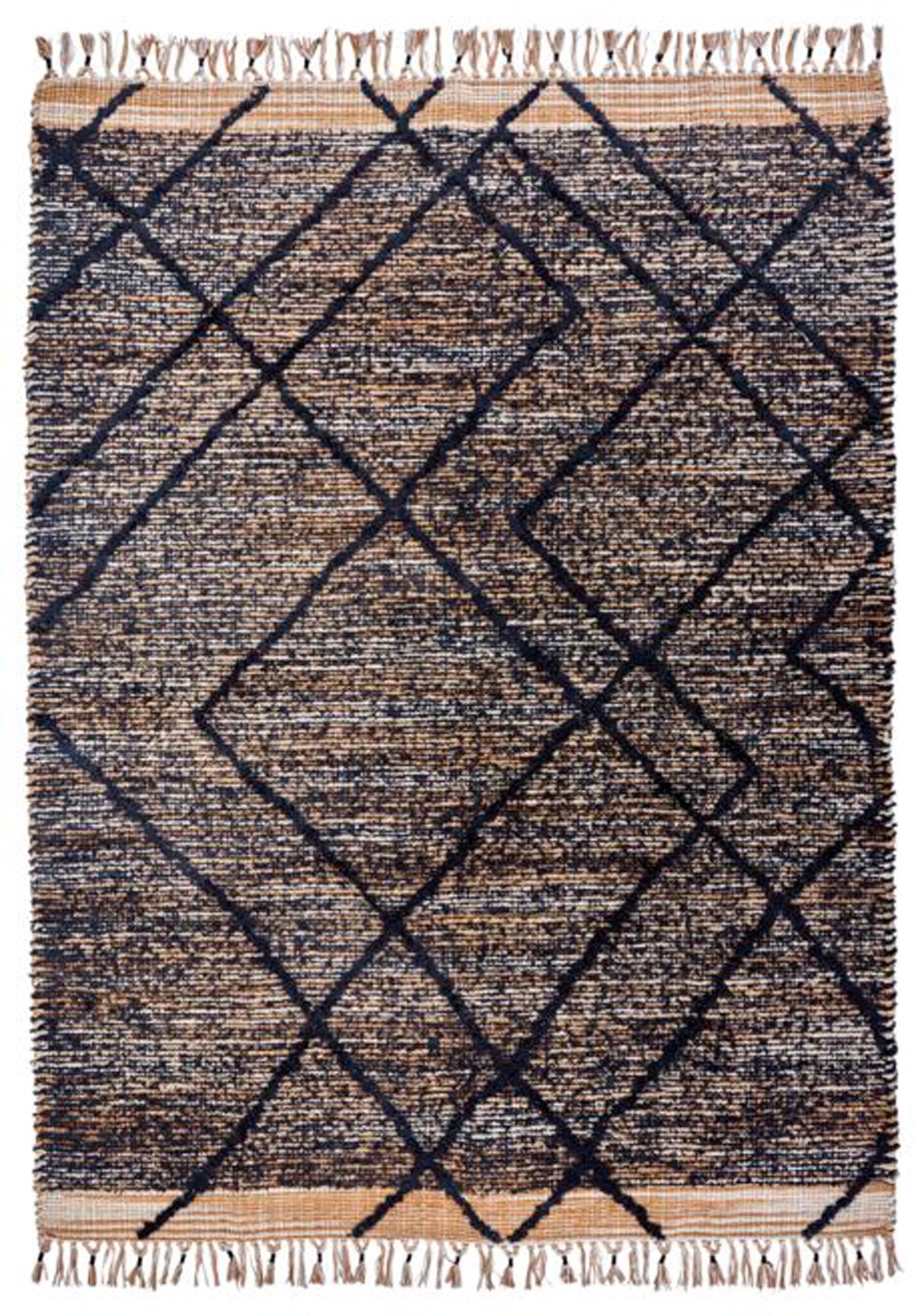 Teppich, Moro in Beige präsentiert im Onlineshop von KAQTU Design AG. Teppich ist von House Doctor;Teppich, Moro in Beige präsentiert im Onlineshop von KAQTU Design AG. Teppich ist von House Doctor