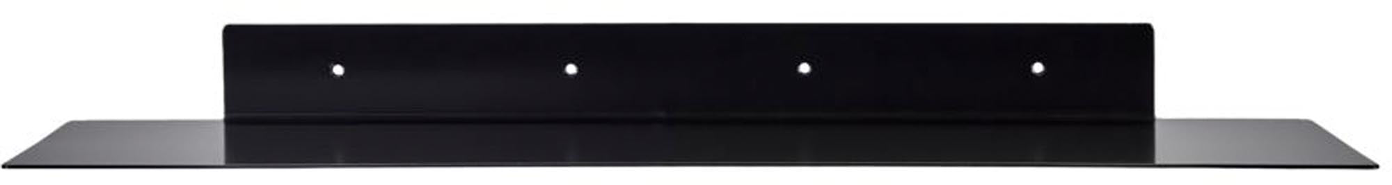 Schwarzes Revi-Wandregal von House Doctor: Minimalistisch, modern, ideal für Deko im Wohnzimmer, Flur oder Schlafzimmer.