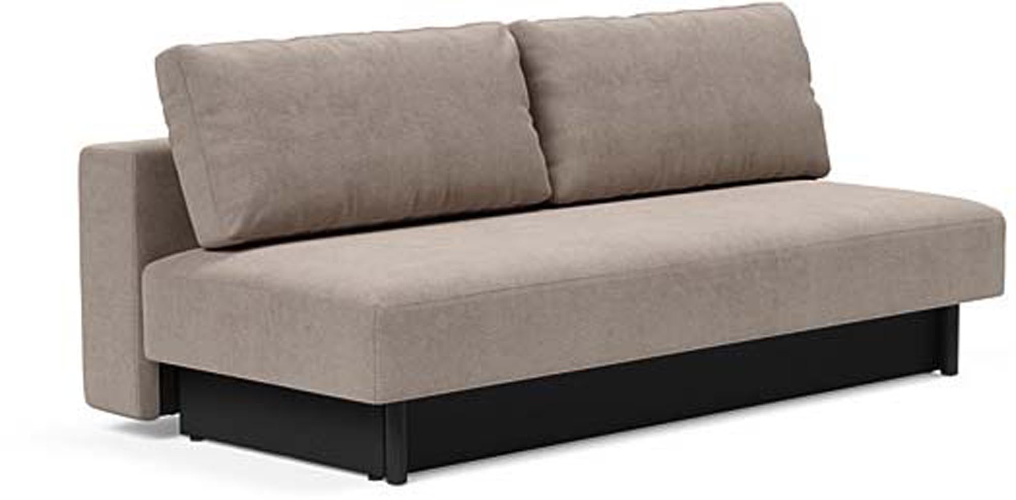 Entdecken Sie das Merga Bettsofa 140 von Innovation Living – stilvoll, funktional und perfekt für kleine Räume oder Gästezimmer.