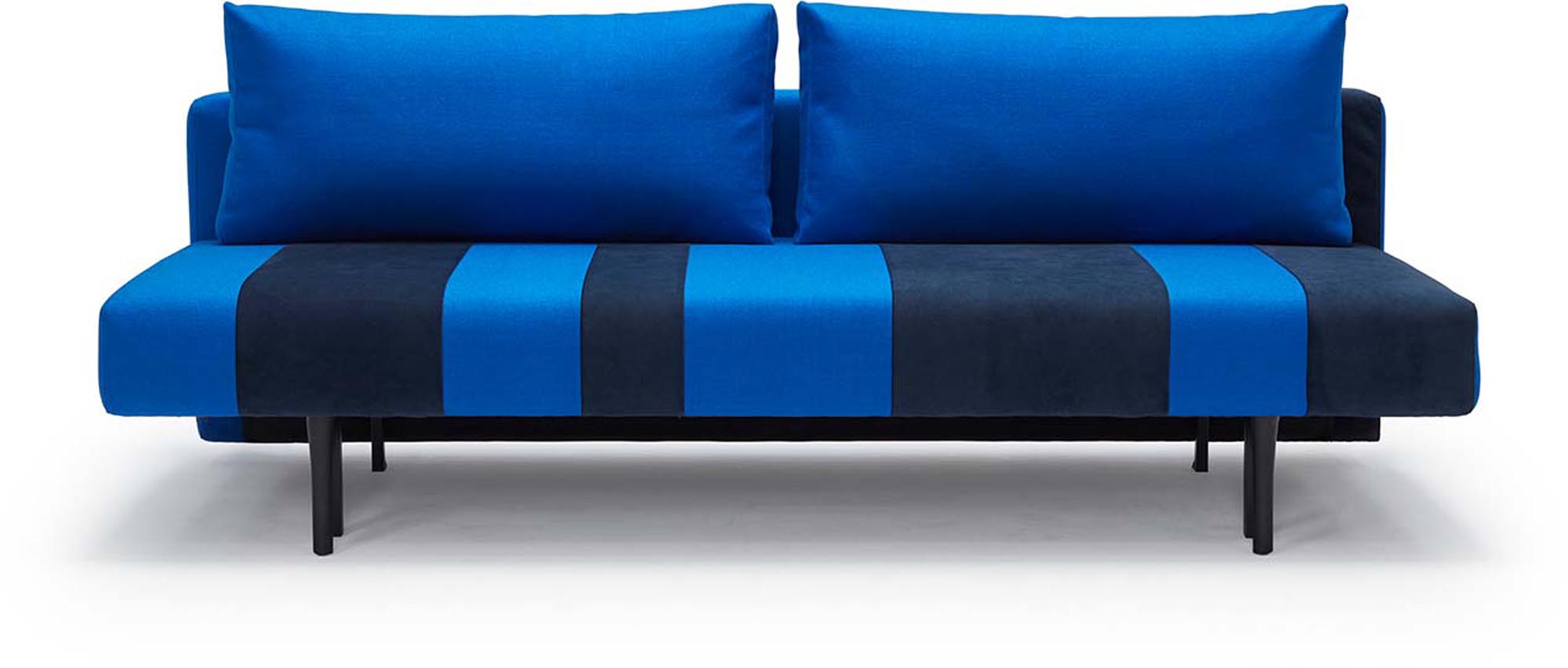 Erleben Sie das Conlix Patchwork Bettsofa von Innovation Living: ein modernes, funktionales Möbelstück, das Komfort und Stil in jeden Raum bringt.