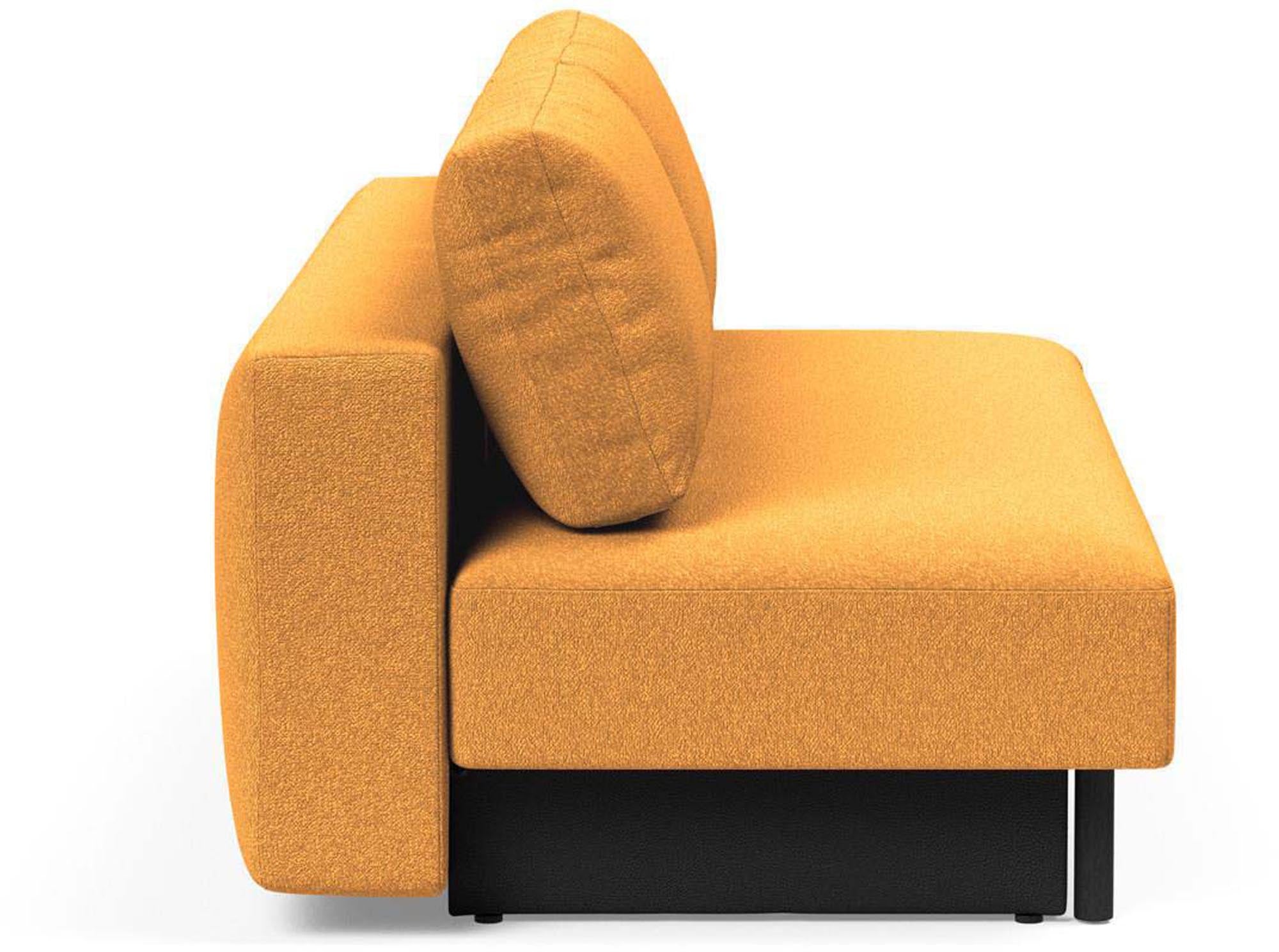 Das Merga Bettsofa 140 von Innovation Living vereint modernes Design mit Funktionalität, bietet Komfort und eine praktische Schlafgelegenheit.