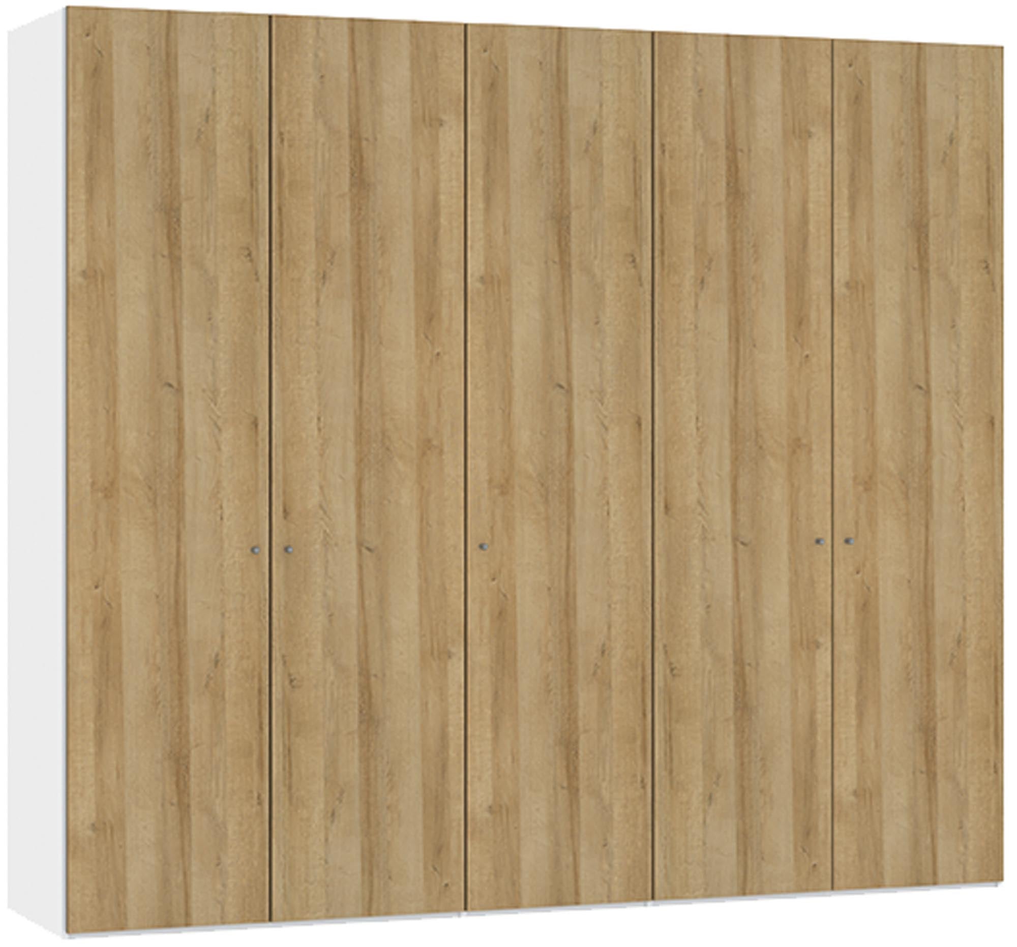 Jutzler 5-türiger Eiche-Drehtürenschrank mit vielseitigem Zubehör.