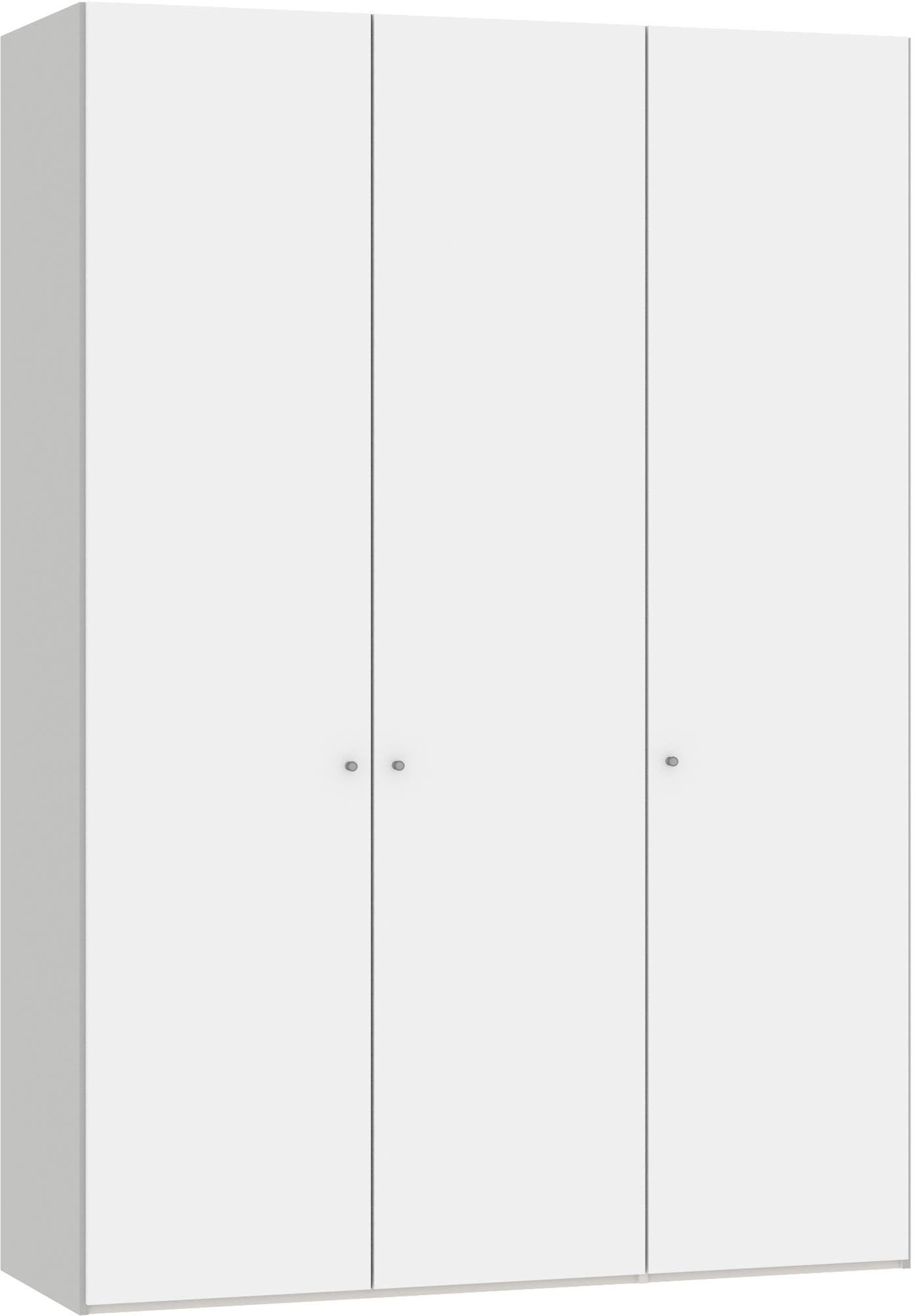 Moderner 3-türiger Drehtürenschrank in Premiumweiss von Jutzler.
