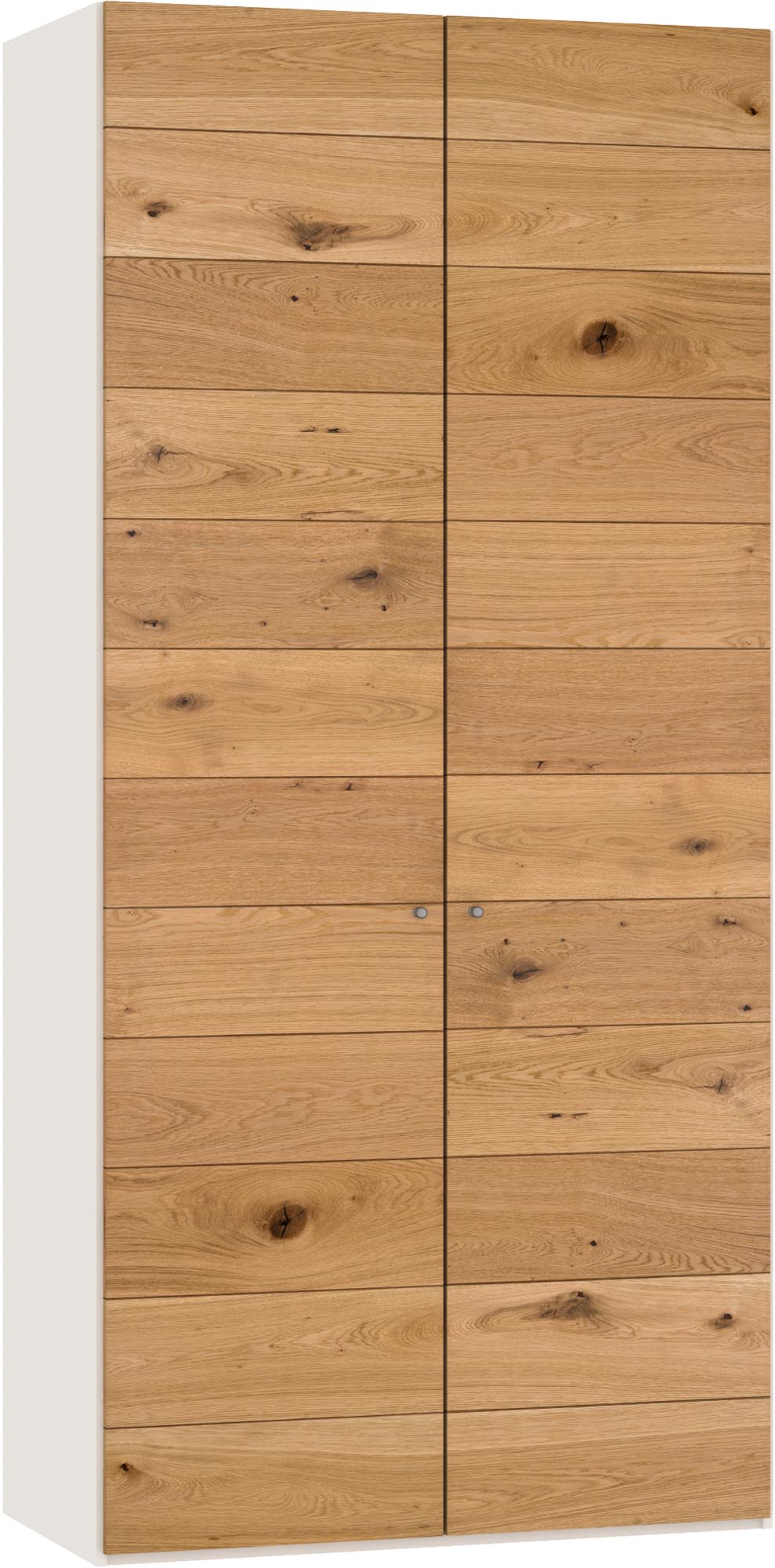 Jutzler 2-türiger Drehtürenschrank aus Wildeiche für zeitlose Eleganz.