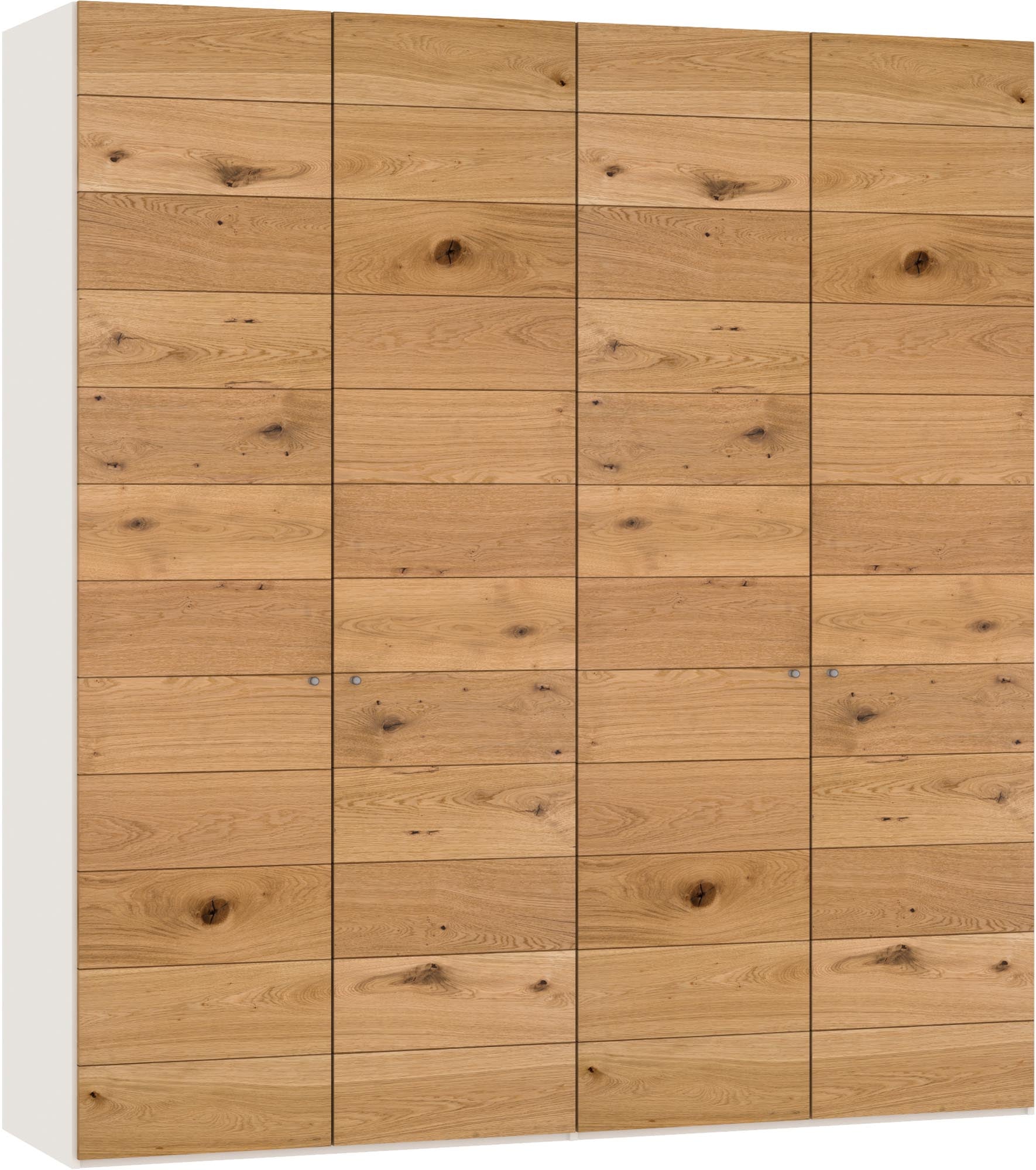 Eleganter 4-türiger Drehtürenschrank aus Wildeiche von Jutzler.