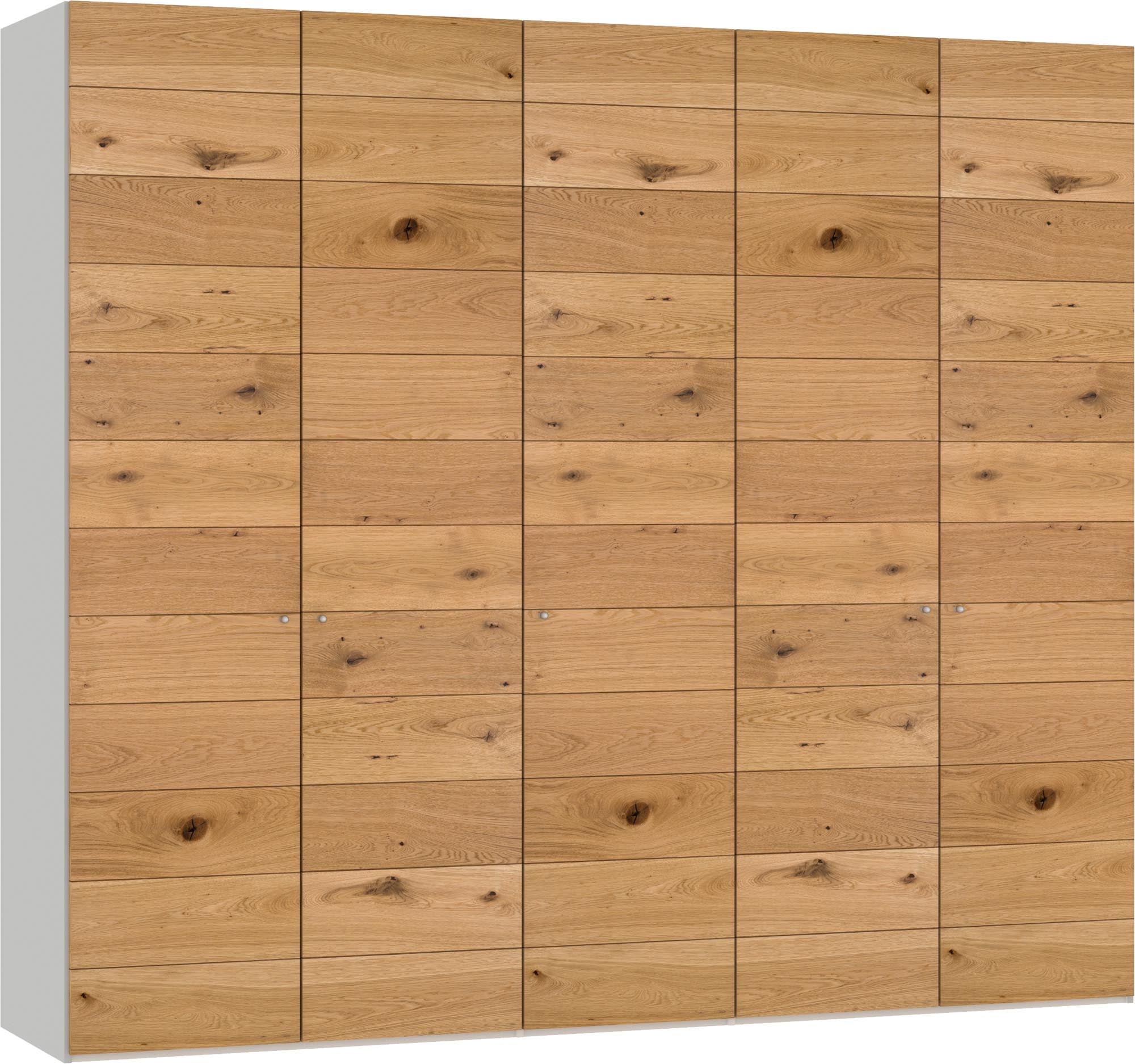 Geräumiger Jutzler Drehtürenschrank aus hochwertiger Wildeiche.