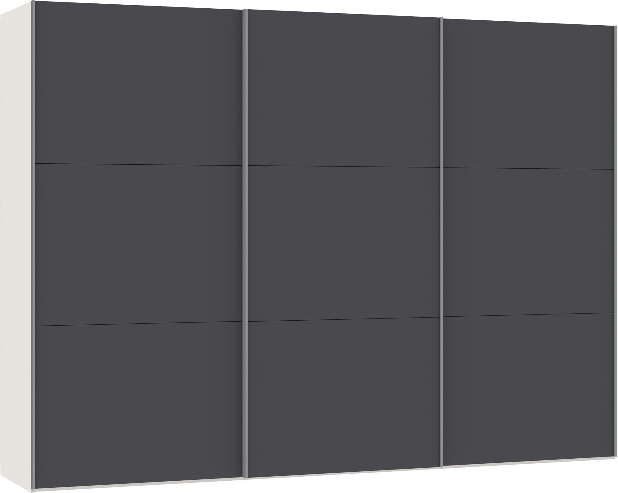 Jutzler XL Schwebetürenschrank Anthrazit: Modernes Design & Zubehör.