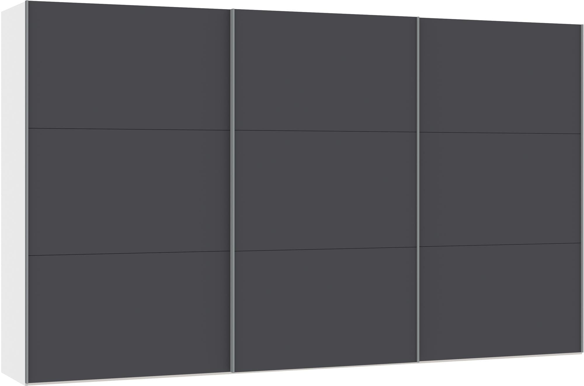 Jutzler Schwebetürenschrank XXXL Anthrazit: Maximale Eleganz & Stauraum.