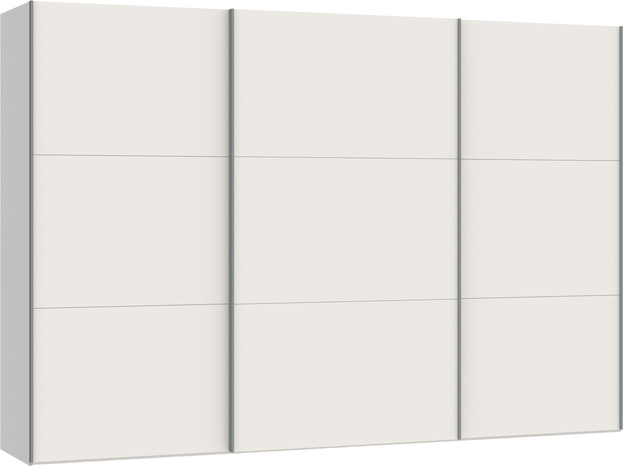 Jutzler Schwebetürenschrank XXL: Cremeweisses Design für Ihr Zuhause.