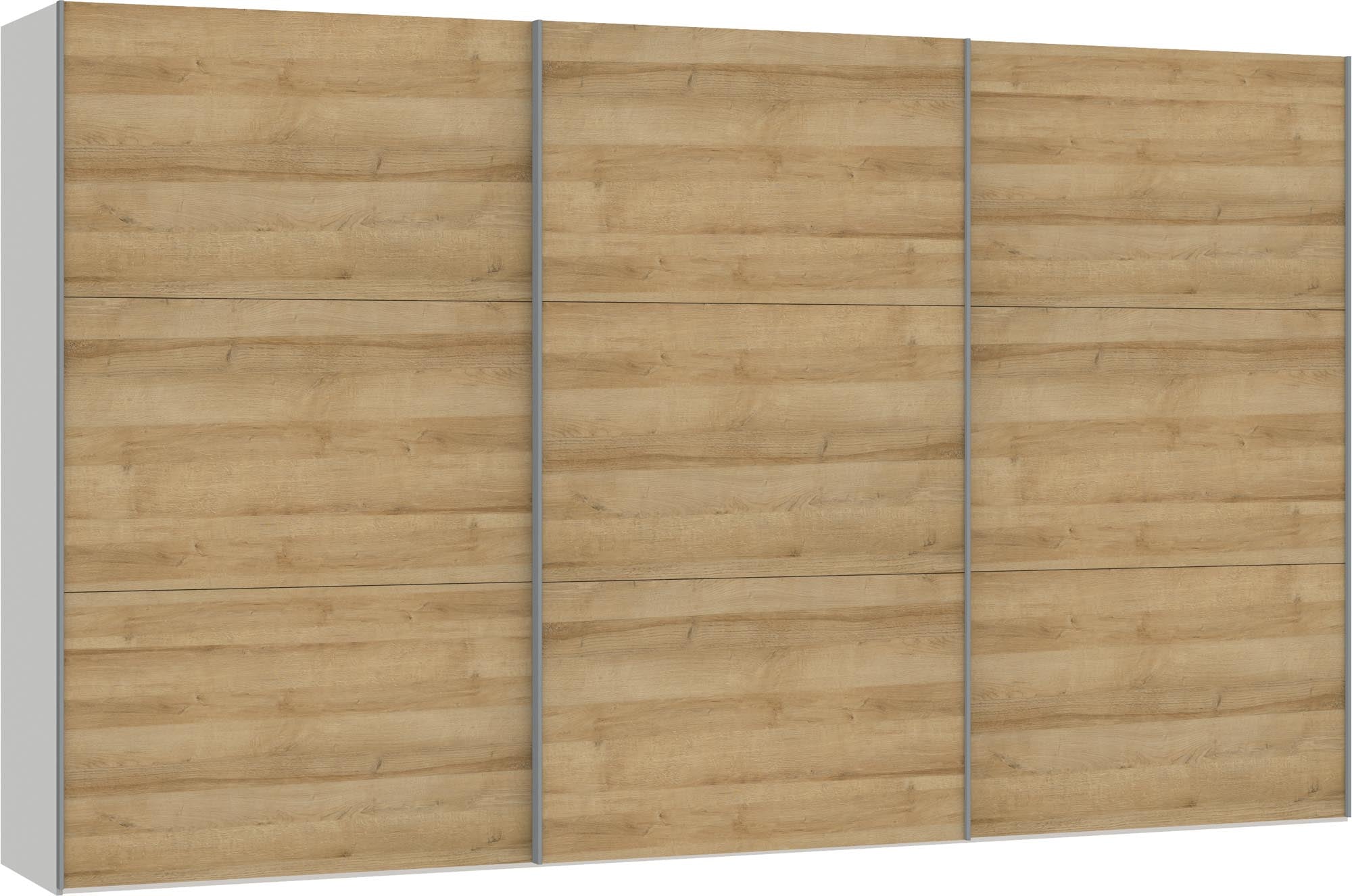 Entdecken Sie den Jutzler Schwebetürenschrank XXXL Eiche: Stilvolles Design trifft auf individuelle Funktionalität und hohe Stabilität.