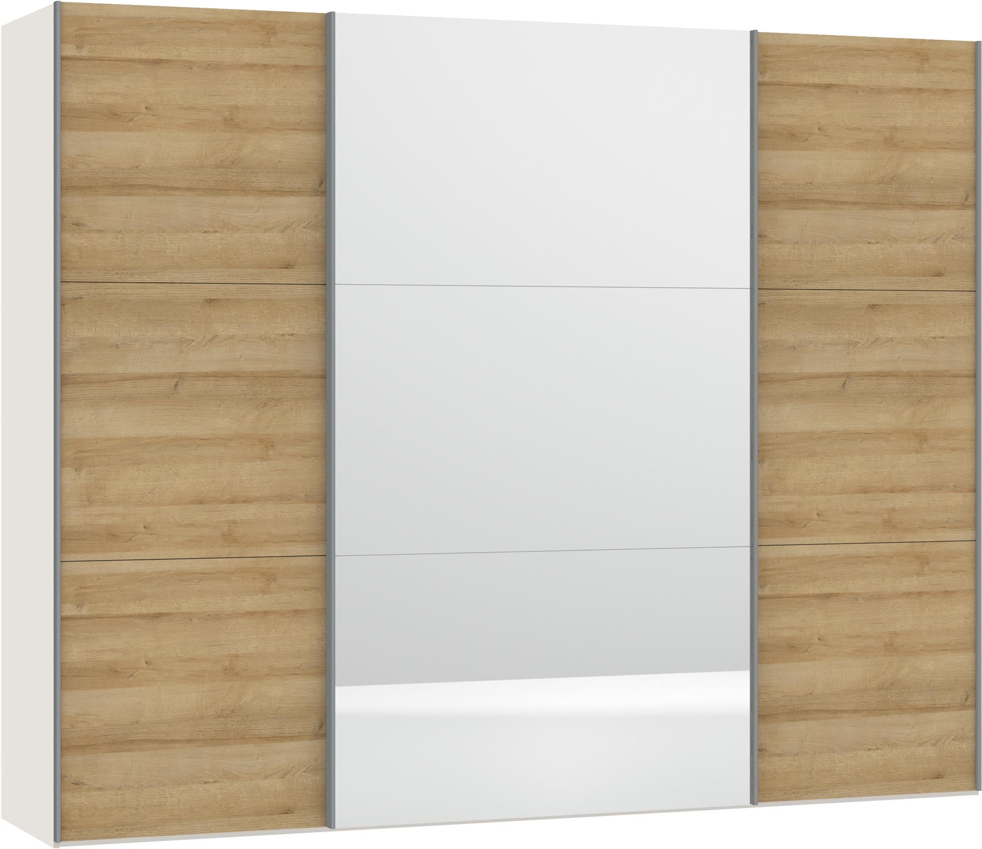 Eleganter Jutzler Schrank L: Eiche & Spiegel für zeitlose Räume.