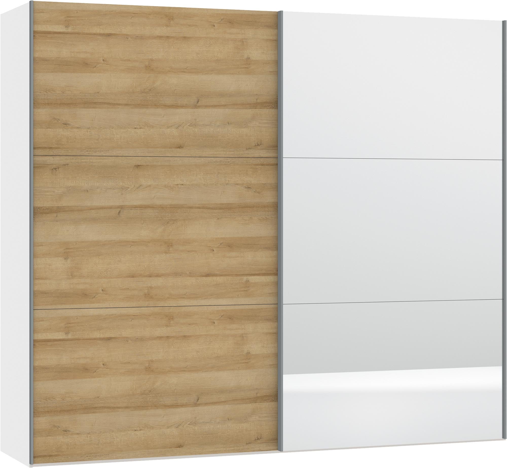 Moderner Jutzler Schrank M: Eiche & Spiegel für zeitlose Eleganz.