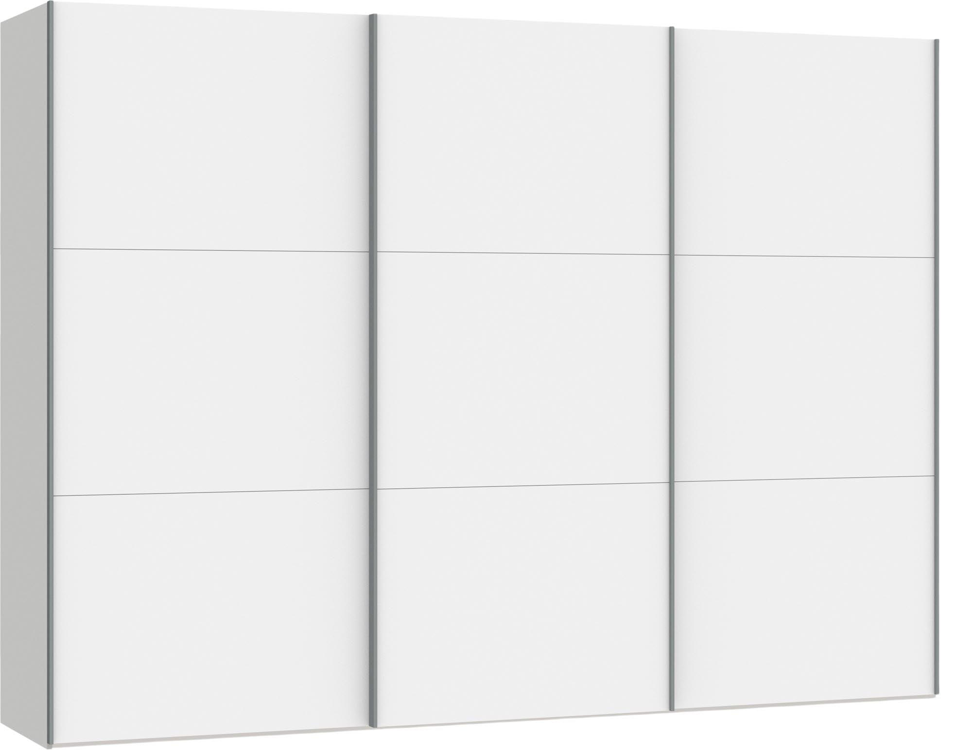 Jutzler Schwebetürenschrank XL in modernem Premiumweiss für Ihr Zuhause.