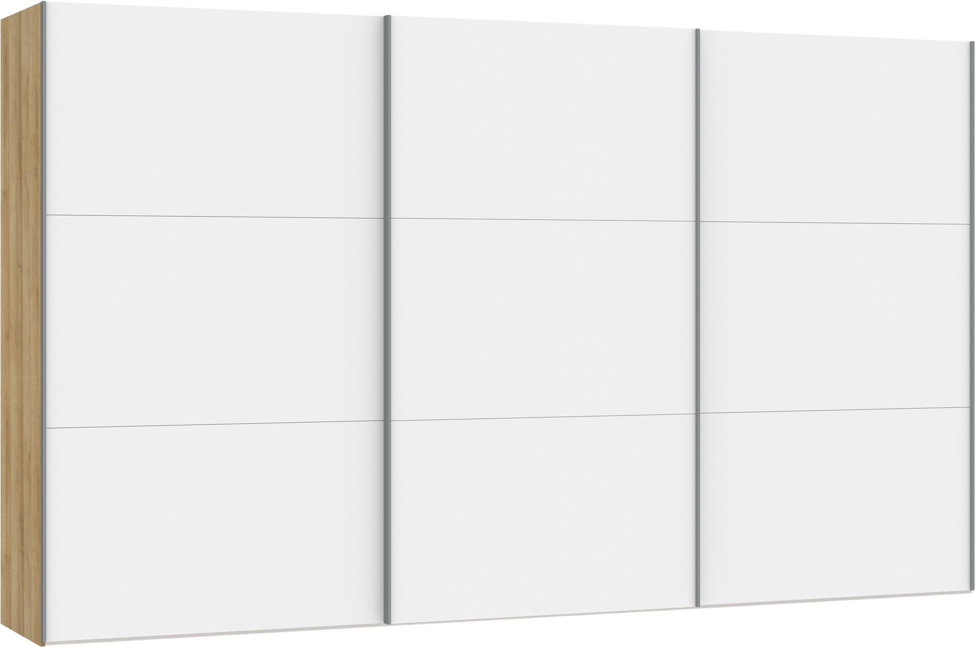 Luxuriöser Jutzler Schrank: Premiumweiss, viel Stauraum, Zubehör inkl.