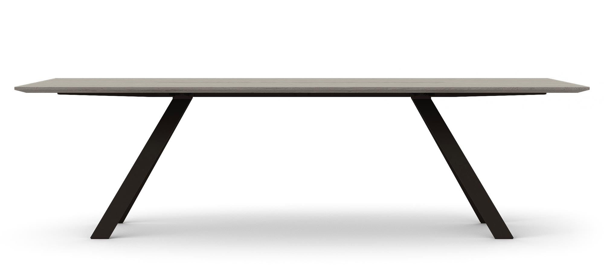 Entdecken Sie den Airblade Tisch in elegantem Schwarz von Mobimex – ein modernes Designstück aus hochwertiger Eiche, das jedem Raum Stil verleiht.