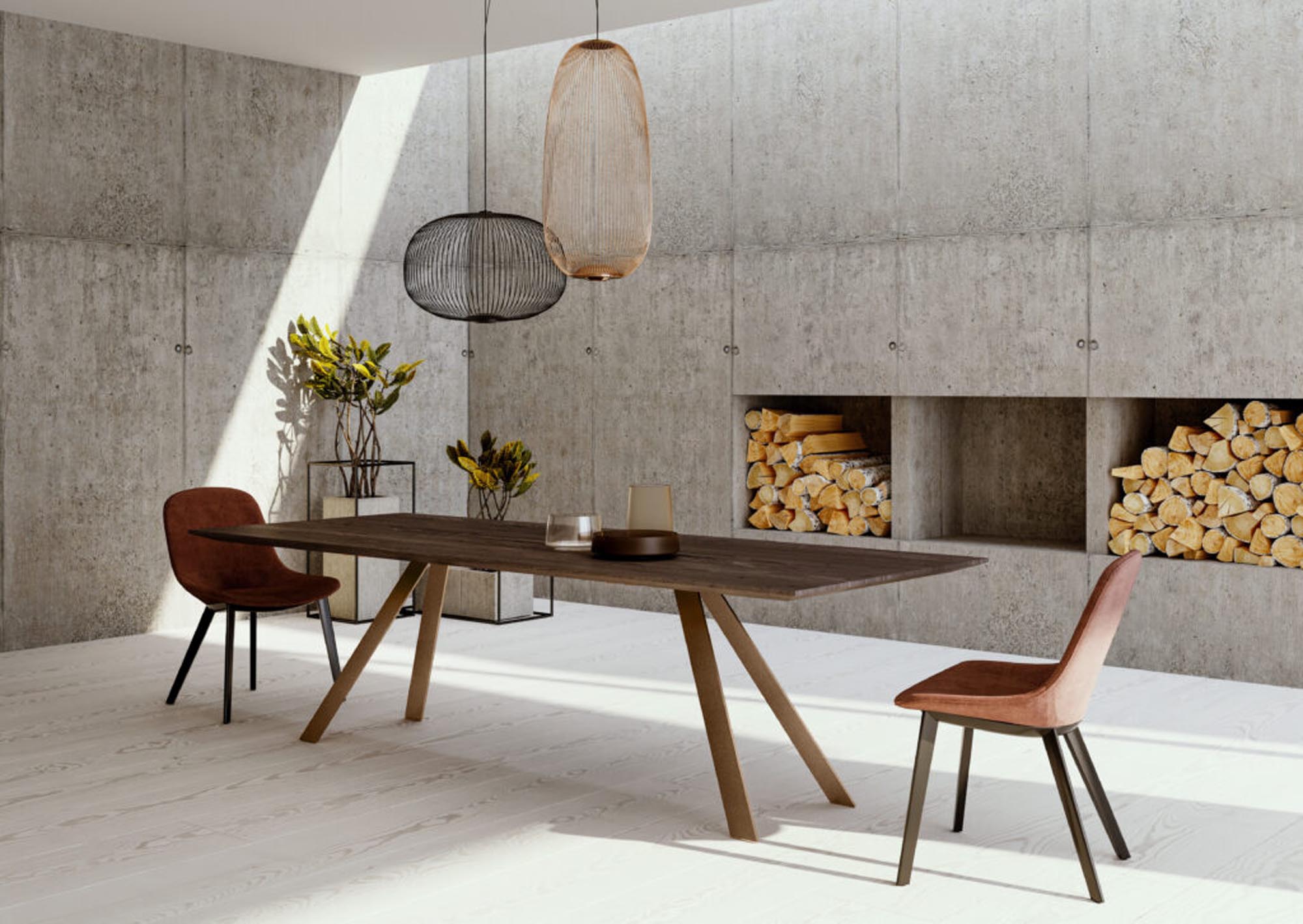 Entdecken Sie den Airblade Tisch in Bronze von Mobimex – stilvolles Design trifft auf praktische Vielseitigkeit für moderne Arbeitsumgebungen.