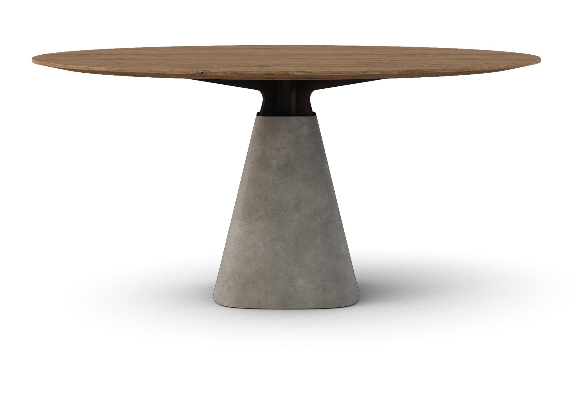 Bridge Round creme: Edler Esstisch für moderne Wohnkonzepte.