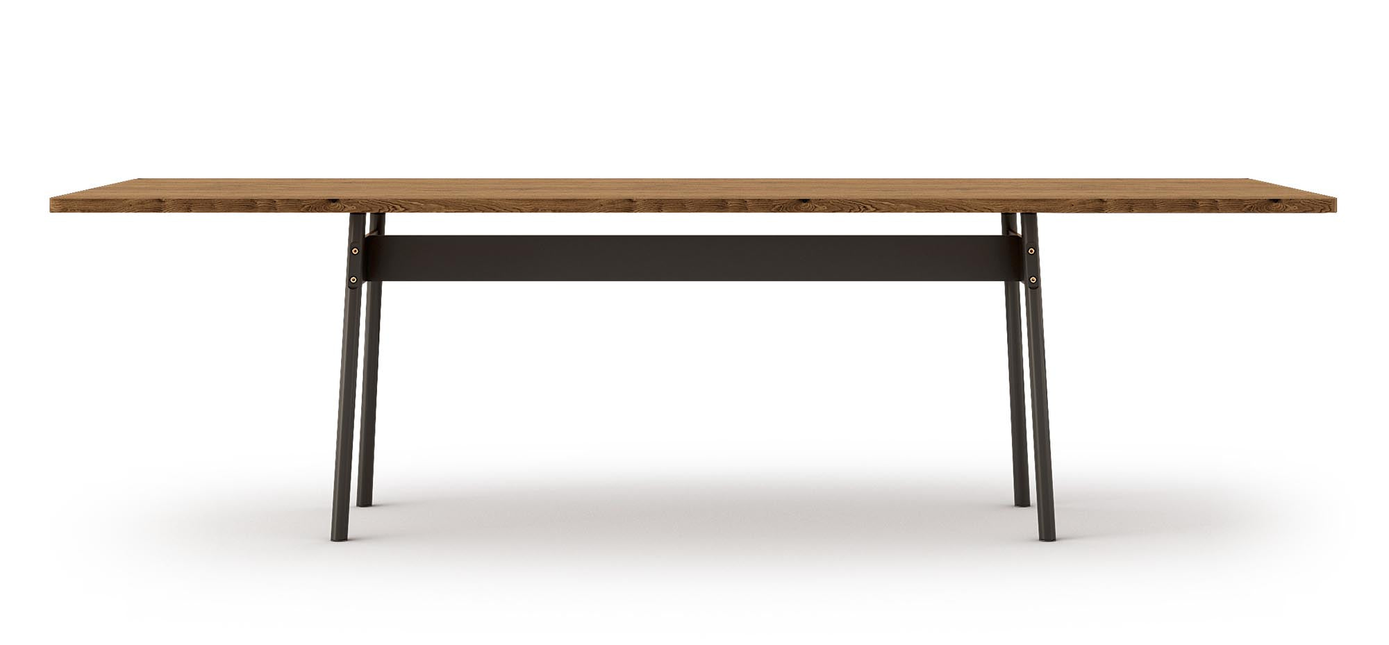 Entdecken Sie den Esstisch Any von Mobimex: Stilvolles Design aus hochwertigem Massivholz für Ihr Zuhause.