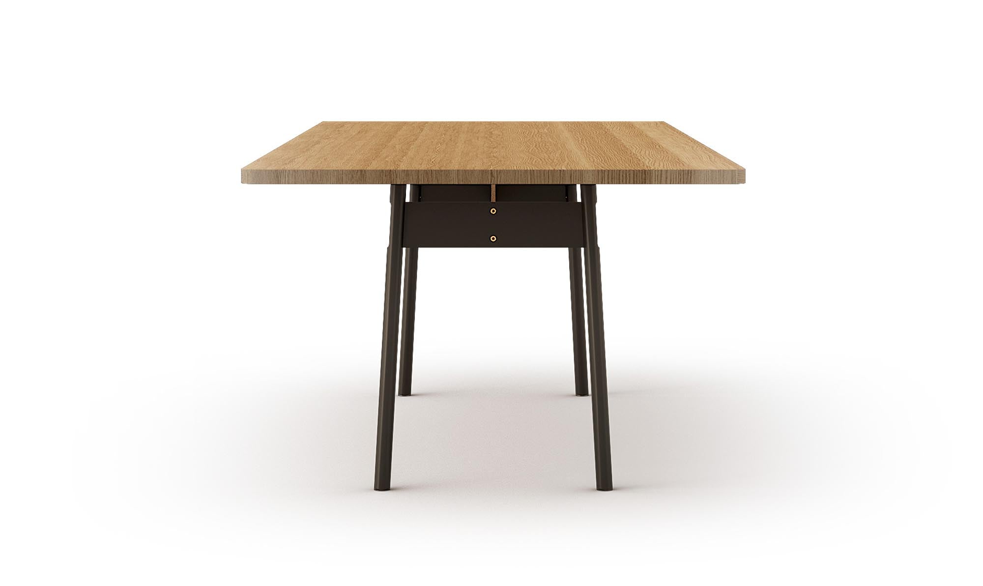 Esstisch Any von Mobimex: Stilvolles und anpassbares Möbelstück, perfekt für zeitgemäße Esszimmer und kreative Raumgestaltungen.