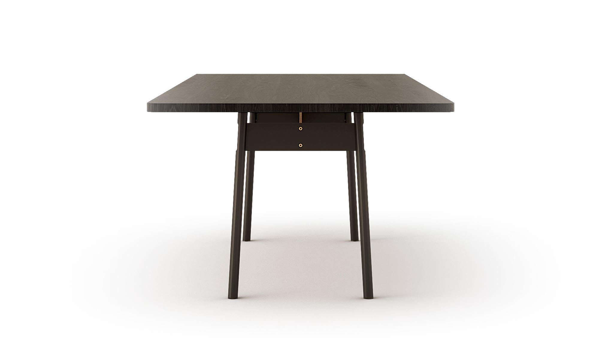 Erleben Sie den ANY Esstisch von Mobimex: stilvolle Eleganz, langlebige Eiche und einladender Raum für unvergessliche Momente mit Familie und Freunden.