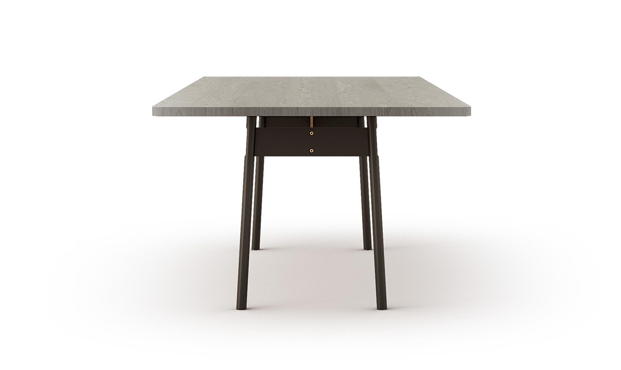 Esstisch Any von Mobimex: Eleganter, flexibler Tisch für stilvolle Essbereiche und individuelle Gestaltungsmöglichkeiten.