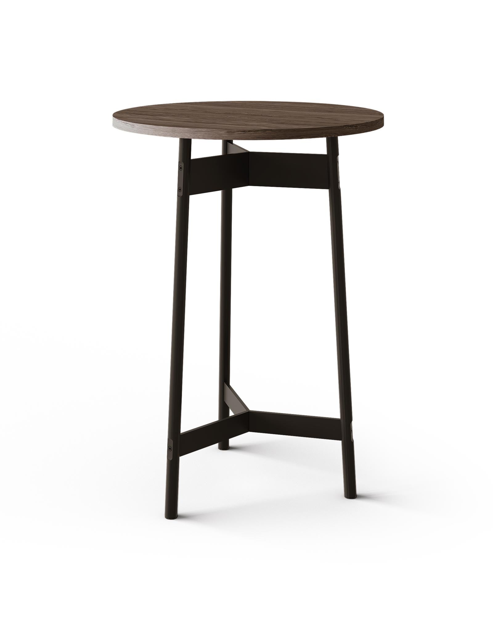 Erleben Sie den Any-Up Round Bartisch von Mobimex – ein elegantes Möbelstück, das modernen Stil und Vielseitigkeit für Ihr Zuhause vereint.