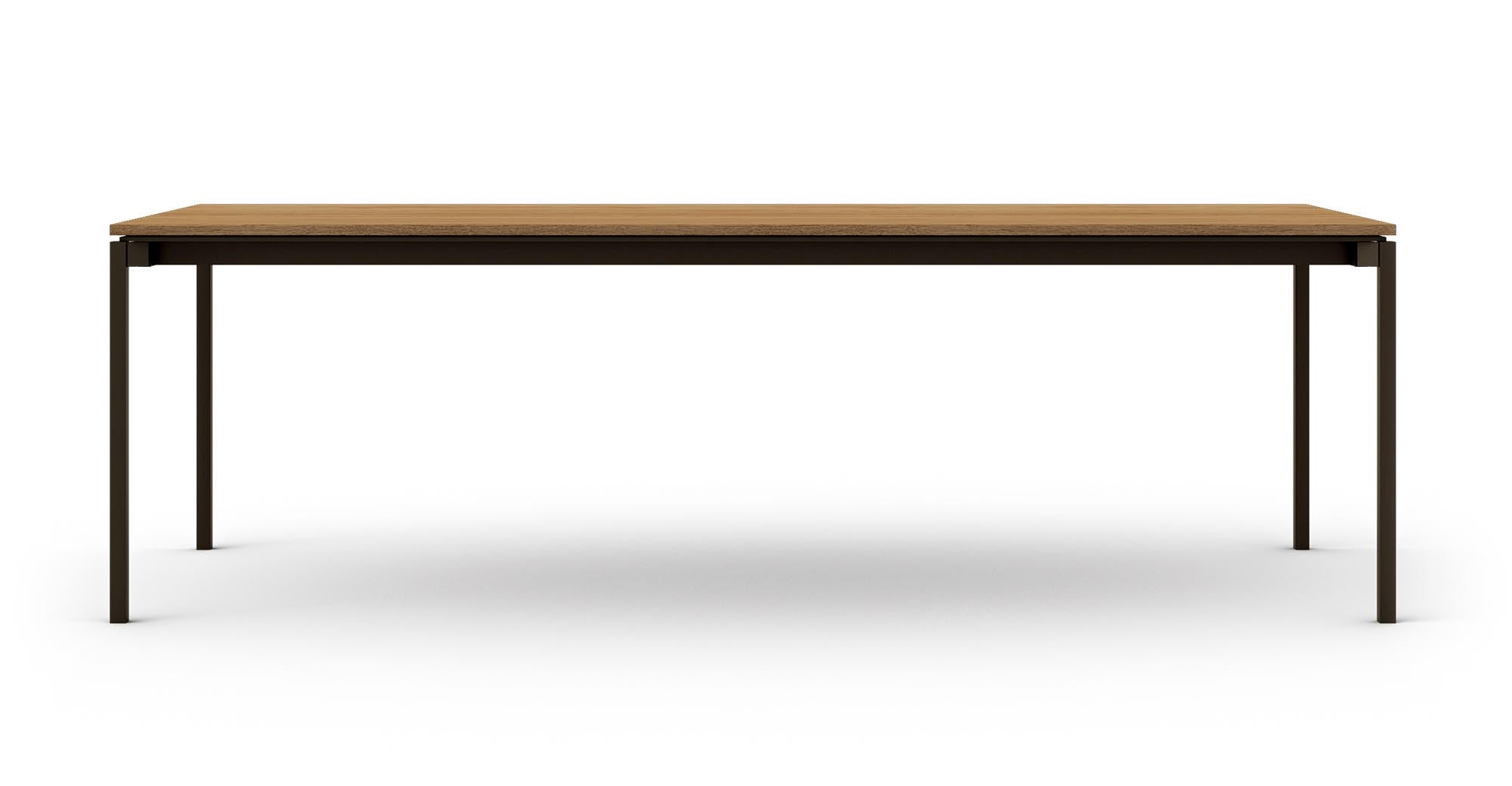 Erleben Sie den Dan Tisch von Mobimex – ein eleganter Holztisch, der zeitgemäße Ästhetik und praktische Nutzung harmonisch verbindet.