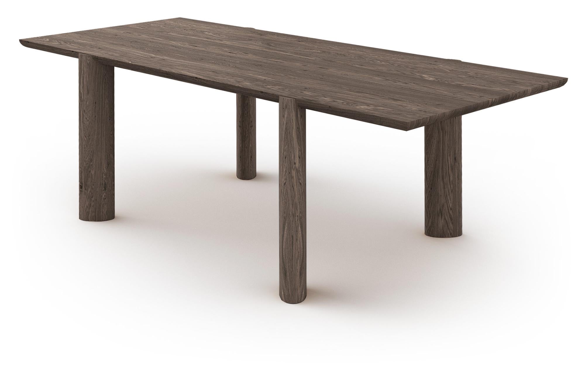 Entdecken Sie den Calder Massivholztisch von Mobimex – ein Meisterwerk aus hochwertigem Holz, das Stil und Funktionalität vereint.